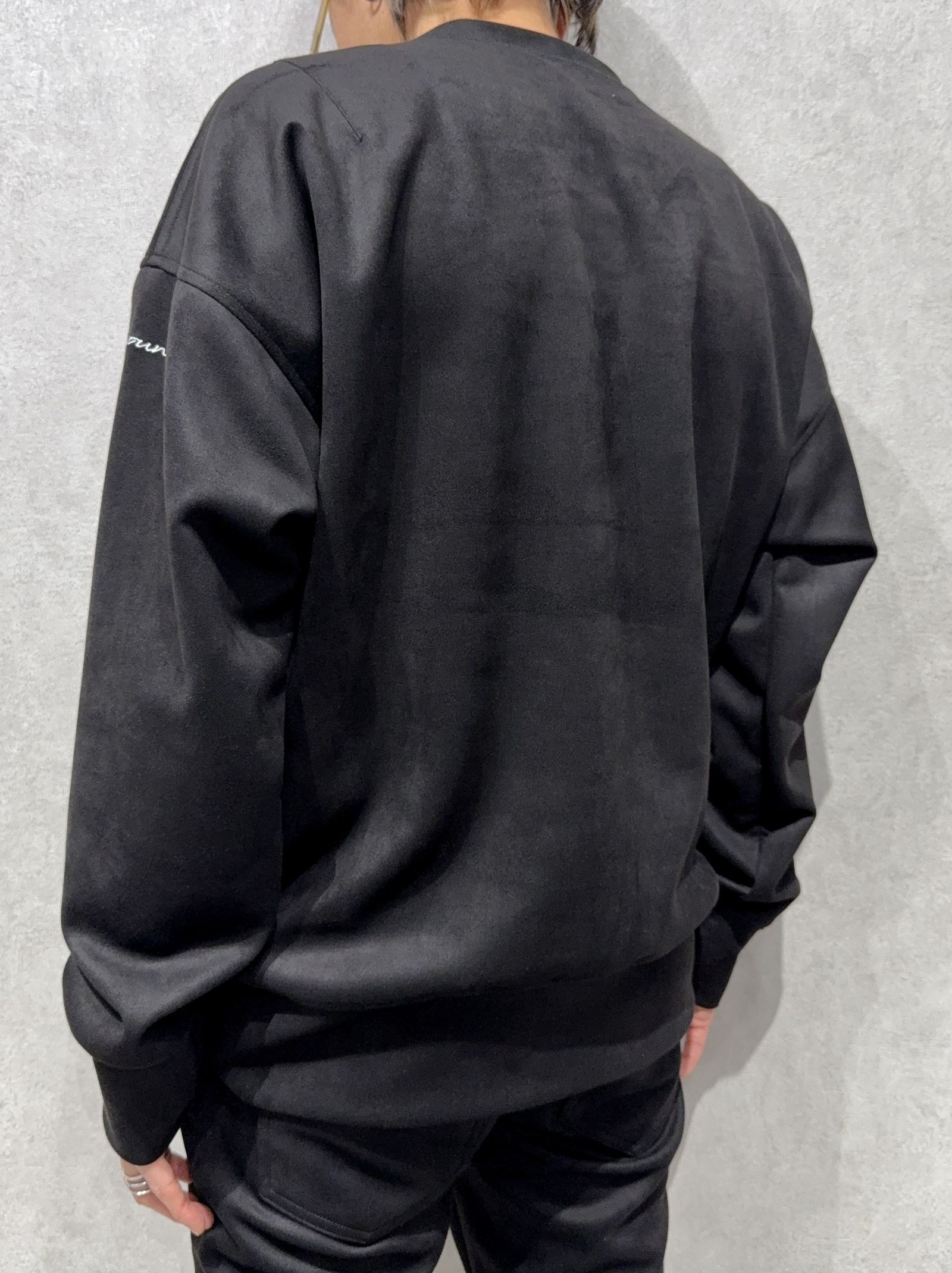 SUEDE DROP TRAINER / RC38-C-005 / スエードトレーナー / ブラック