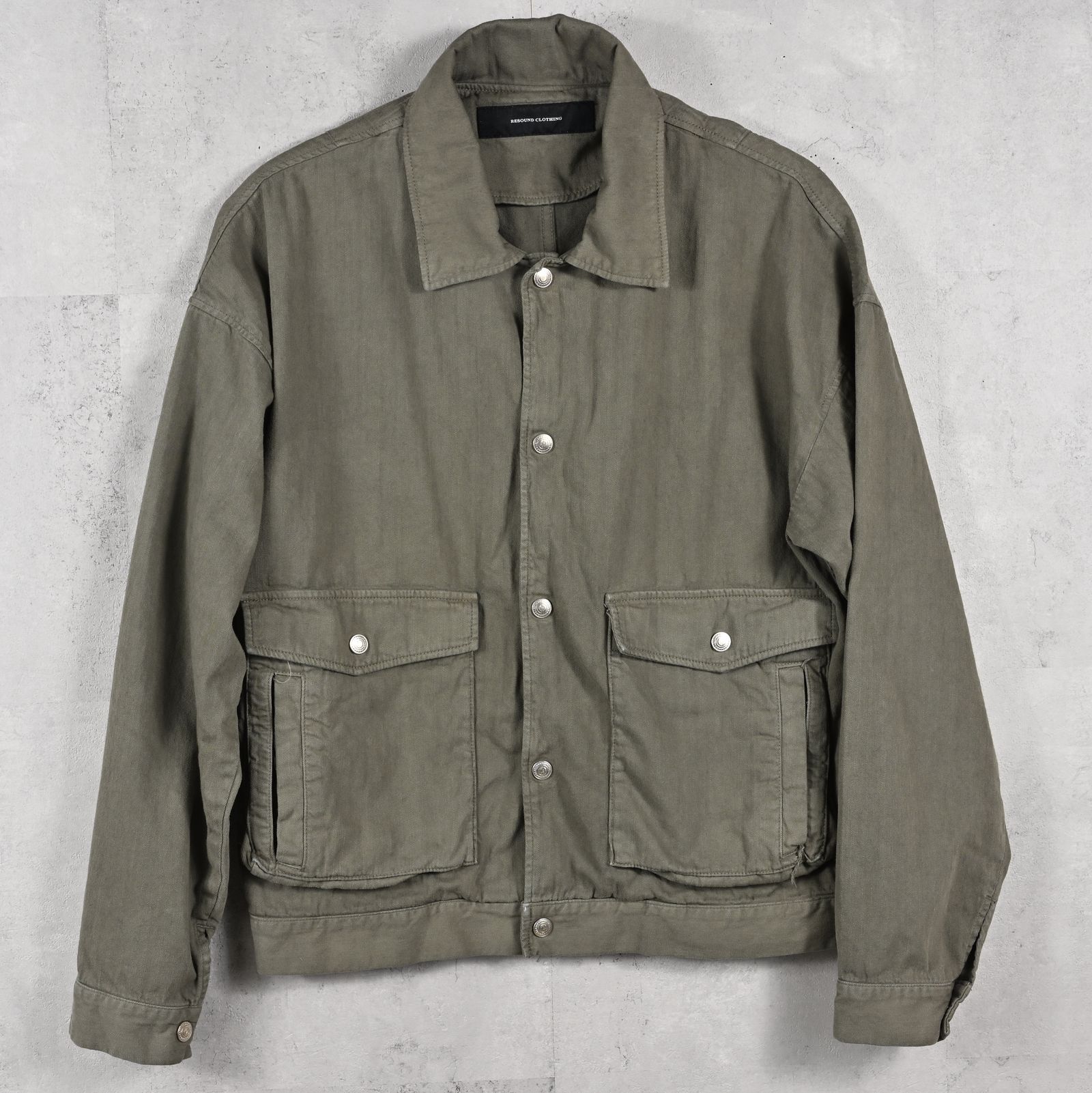 LDENIM AG FLIGHT JACKET / RC39-JK-003 / デニムフライトジャケット / カーキ (3月中旬入荷予定)