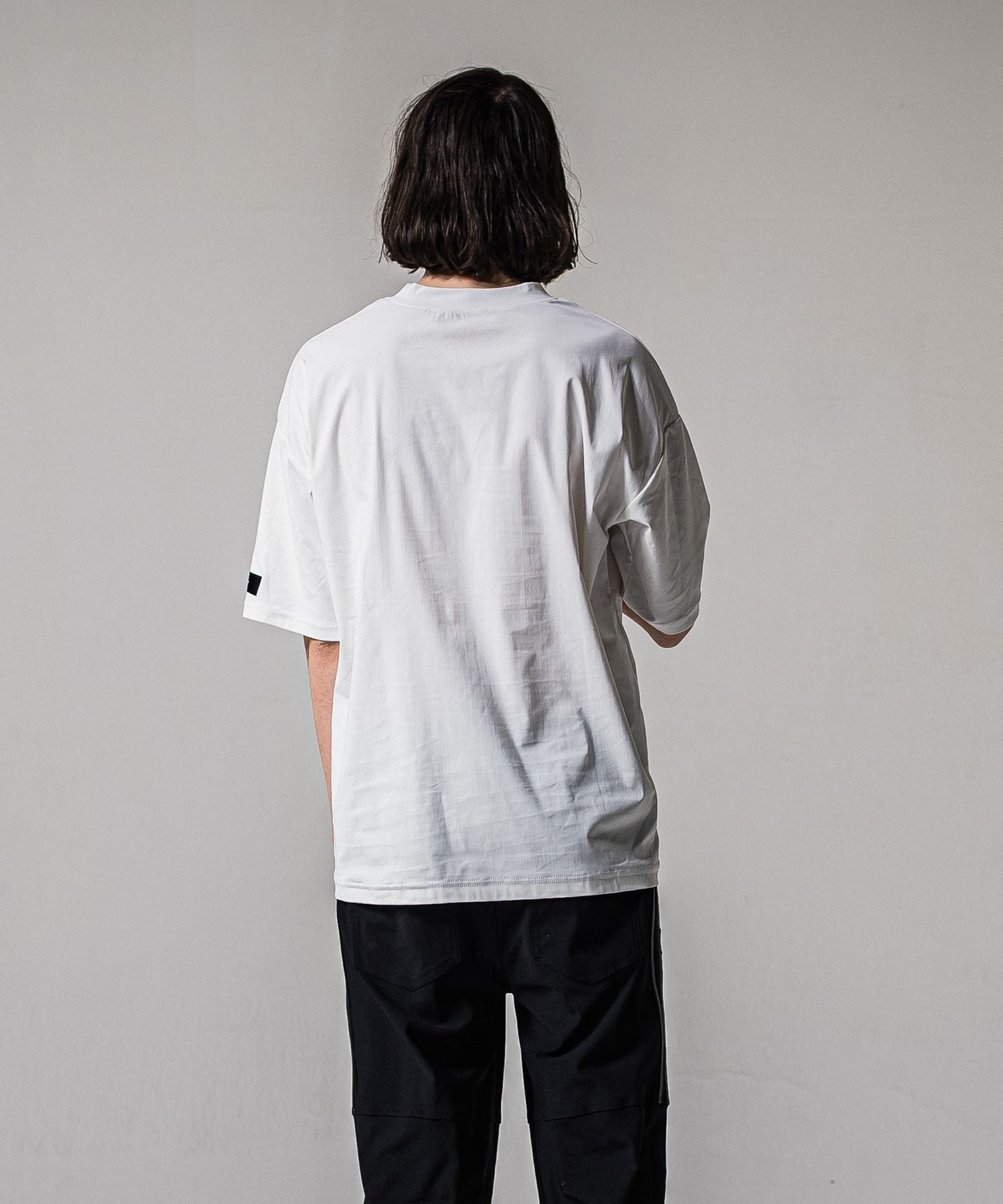 SIDE RC OVER TEE / RC39-T-004 / サイドロゴナイロンビッグTシャツ / ホワイト (4月上旬入荷予定)