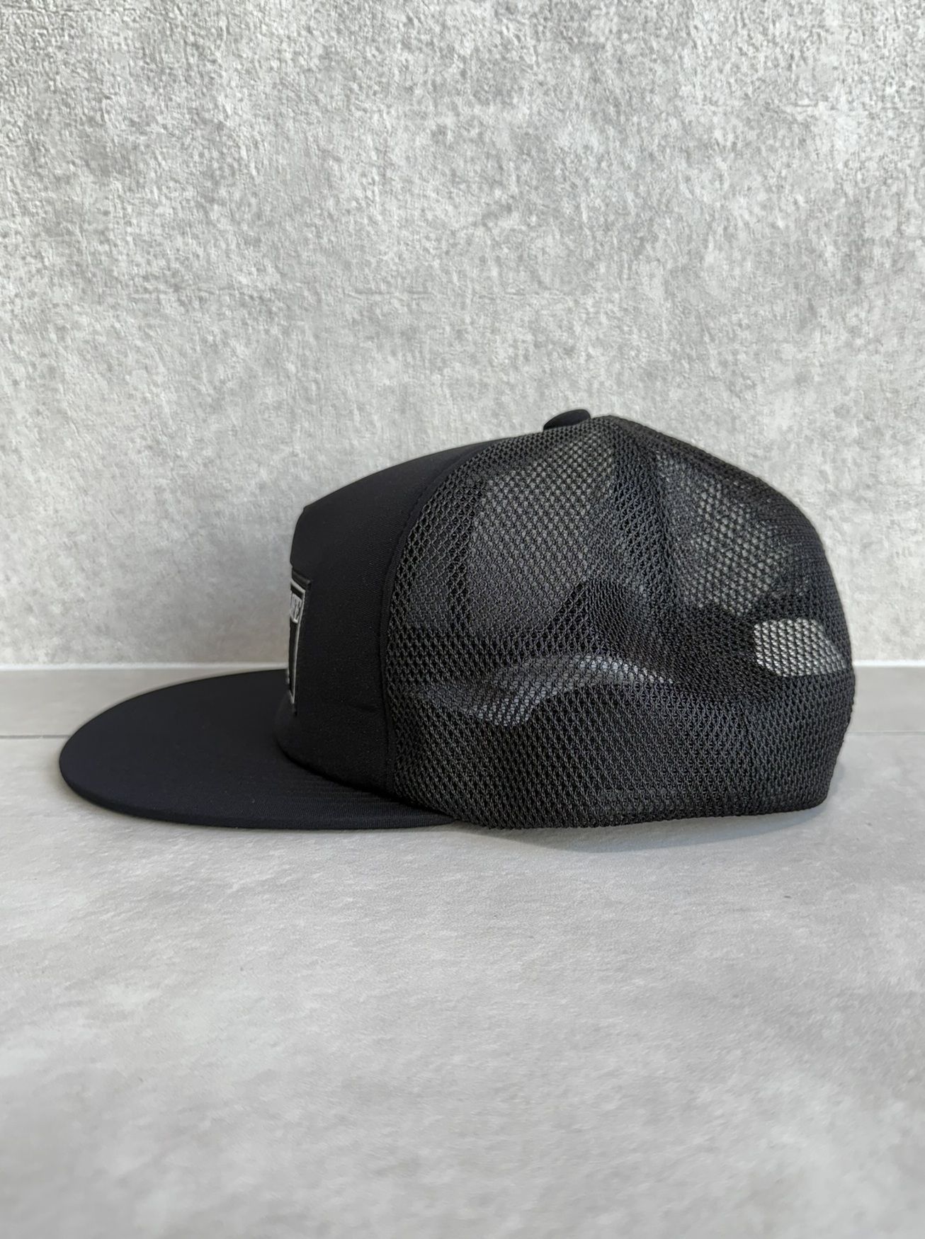 LIVE MESH CAP / RC35-CAP-001 / ロゴワッペンメッシュキャップ / ブラック