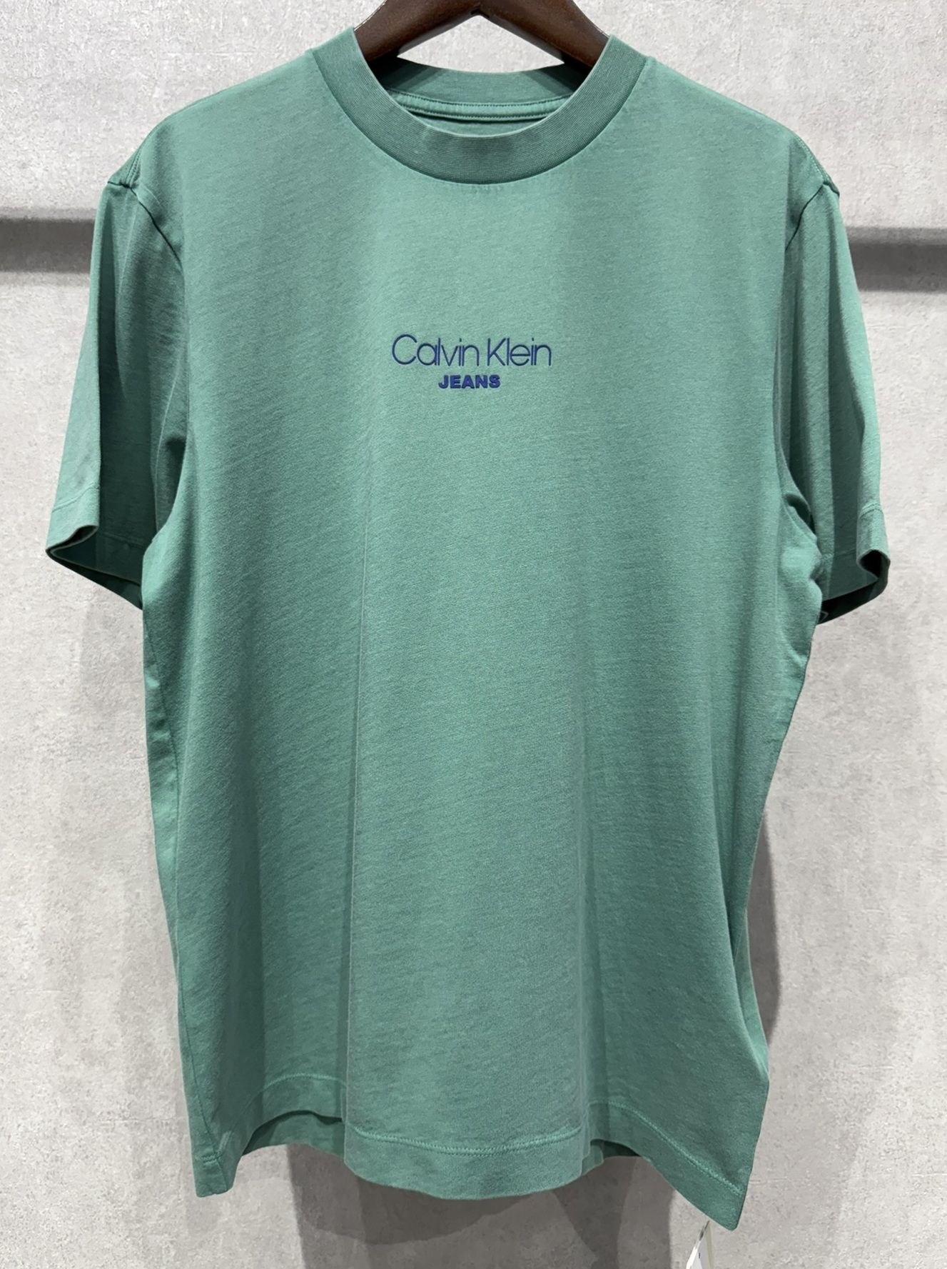 ショートスリーブ 20sアシッドウォッシュグラフィッククルーネックTシャツ / 4RB824G / VFL(グリーン)