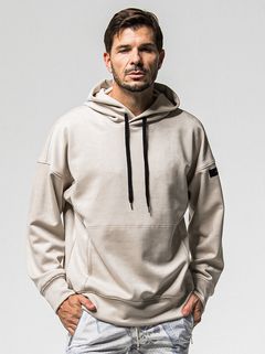SUEDE LOOSE HOODIE / RC38-C-006 / スエードパーカー / グレージュ (1月上旬入荷予定)