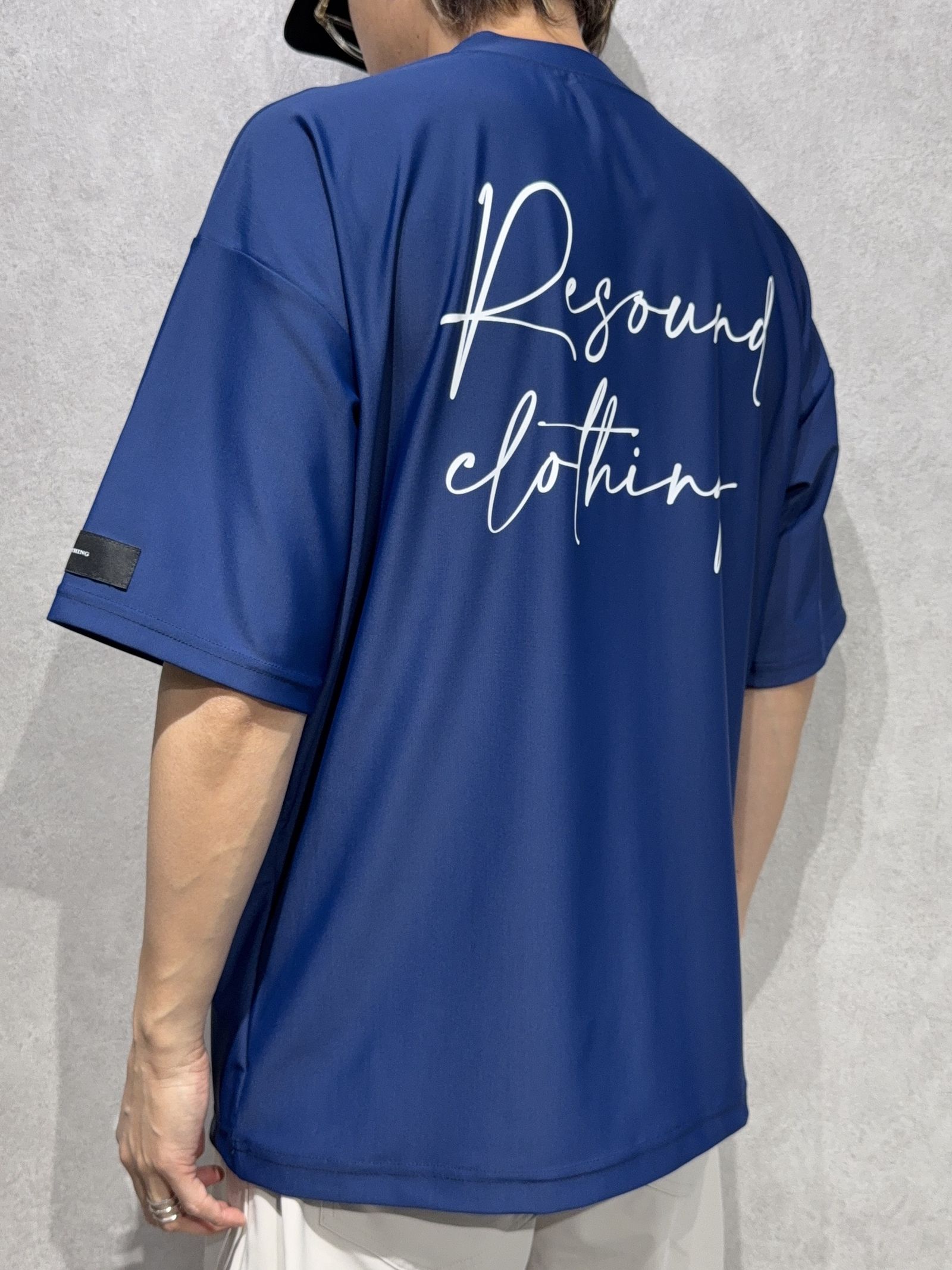 専用出品RESOUND CLOTHINGスウェットトレーナー紺ネイビー RESOUND CLOTHING - RAIL LOOSE TRAINER / レールルーズ