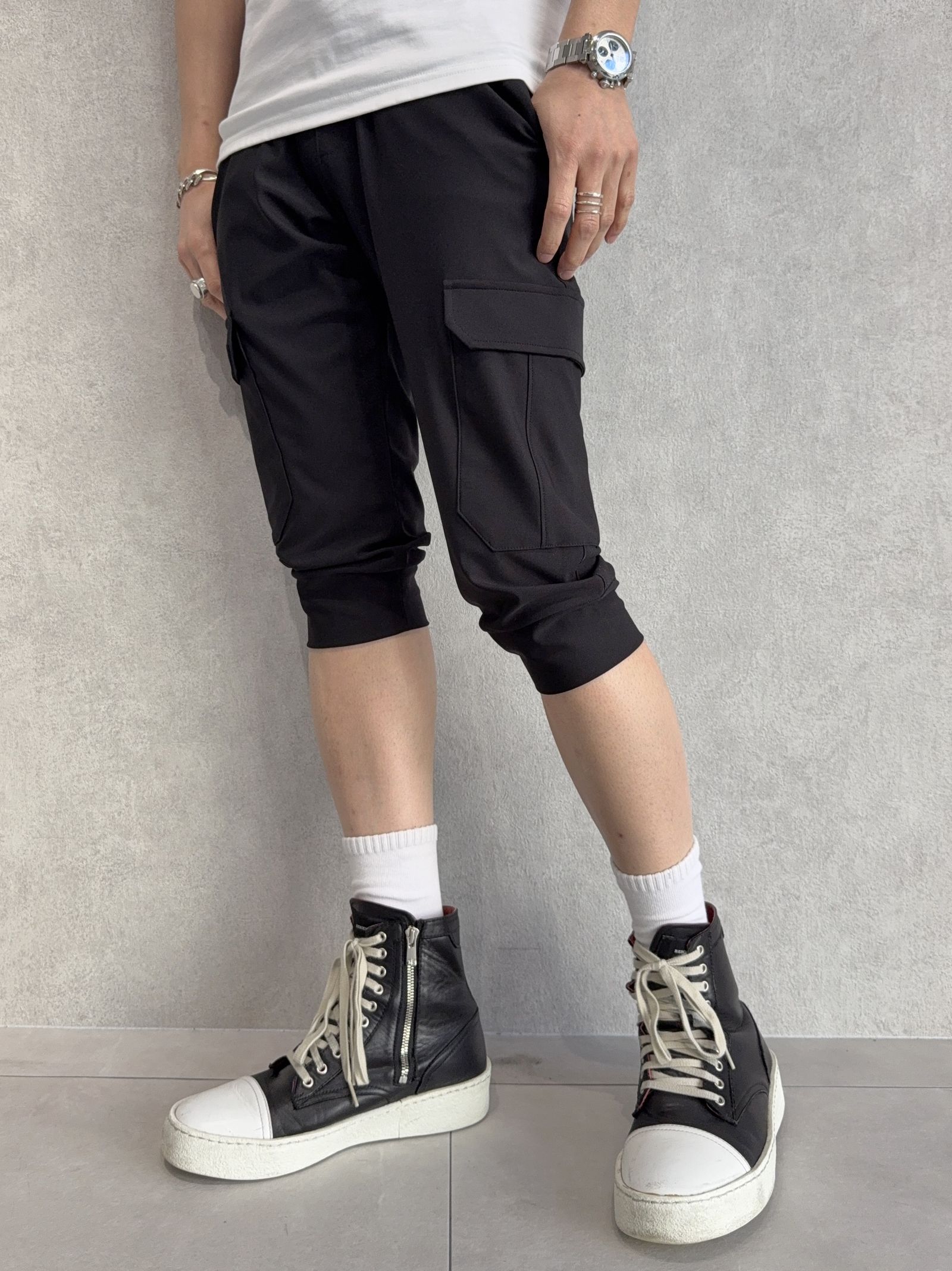 CARGO CROPPED PT / RC39-HP-001 / カーゴクロップドパンツ / ブラック