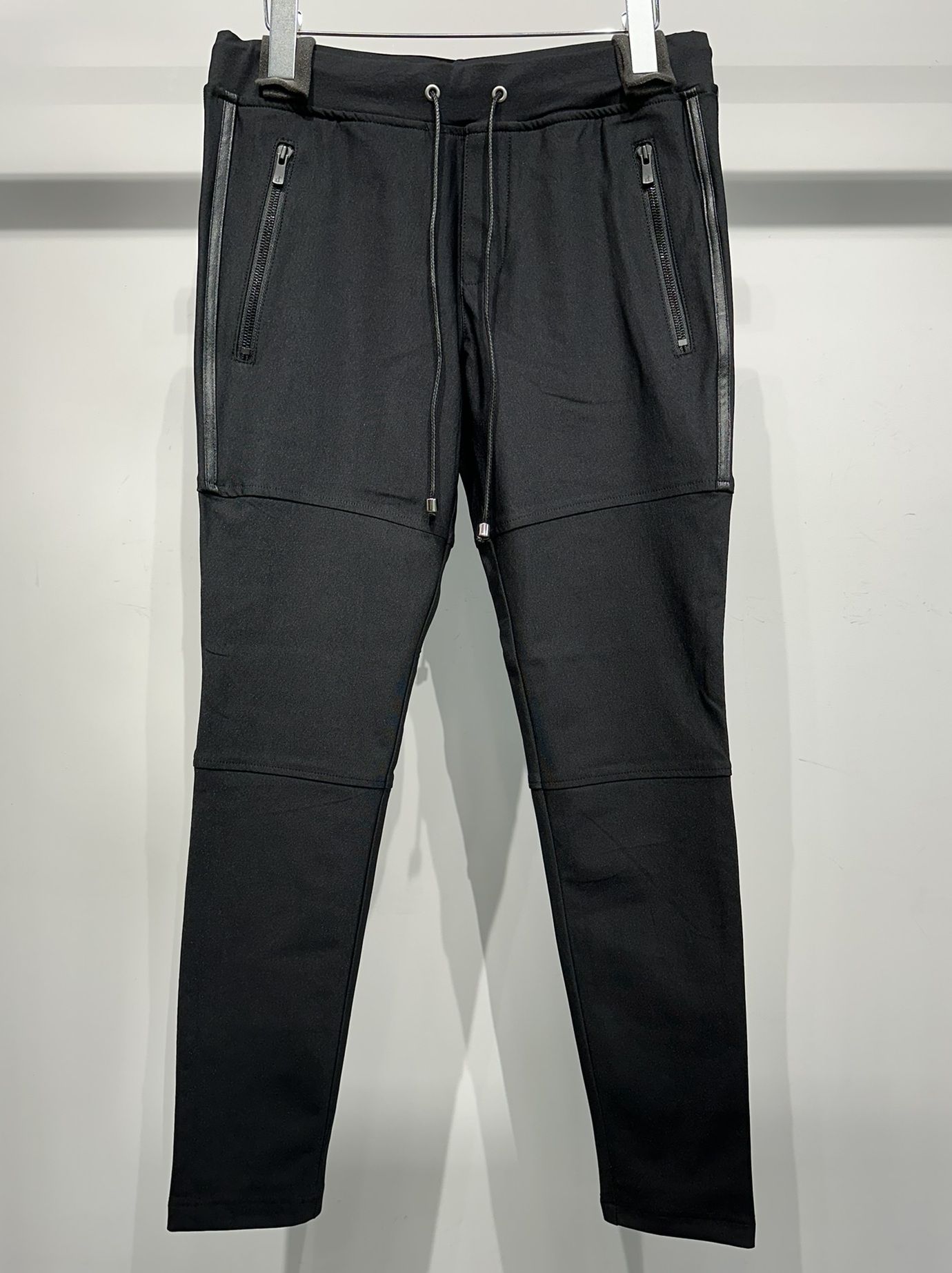 JOHNSON LINE HEAT PT / RC38-ST-009H / 裏起毛ジョンソンラインパンツ / ブラック×ブラック (10月下旬入荷予定)