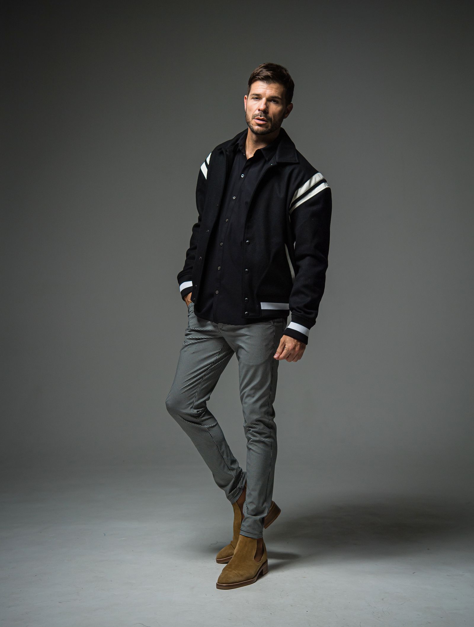 RESOUND CLOTHING - CHRIS EASY PANTS / RC29-ST-016 / 千鳥柄