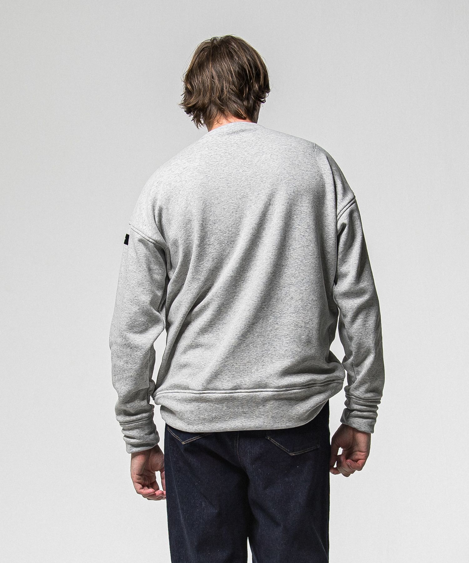 【FRIDAYコラボ】 FRIDAY STANDARD LOGO VELOURS FLEECE TRAINER / RCF1-C-004 / 裏起毛FRIDAYスタンダードロゴトレーナー / グレー (11月上旬入荷予定)