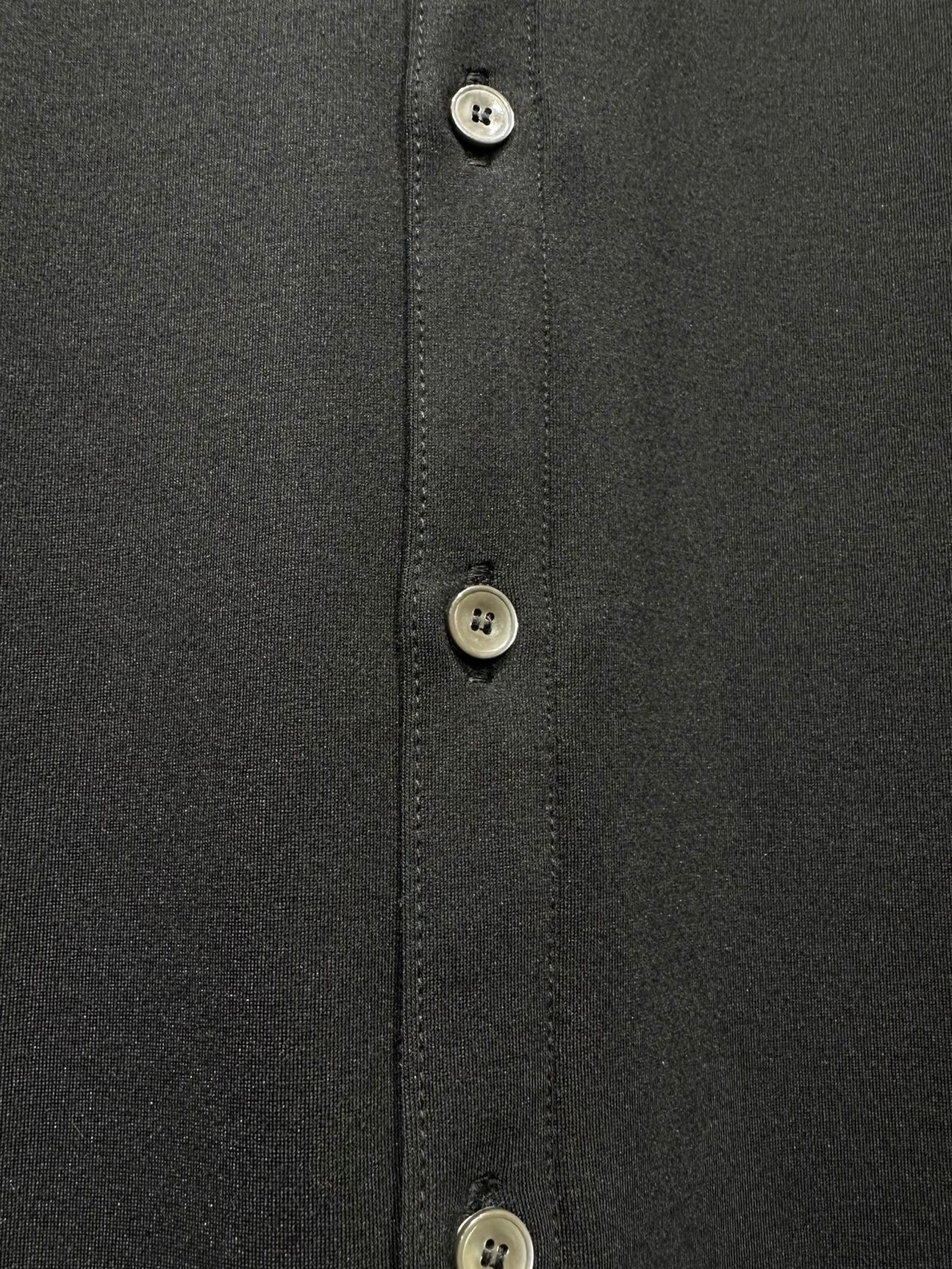 JERSEY JACK SHIRT / RC34-SH-001 / 裏起毛オーバーサイズシャツ / ブラック