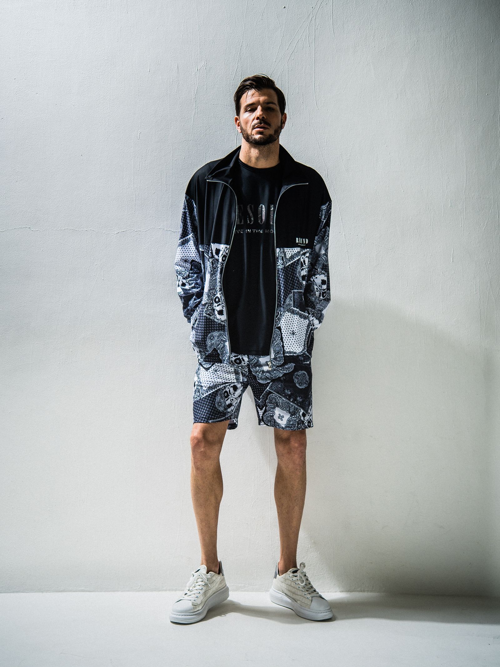67▢RESOUND CLOTHING フライトジャケット TS0527-9 RESOUND CLOTHING - PAISELY RUSH OVER TRACK JK / RC24-C-002