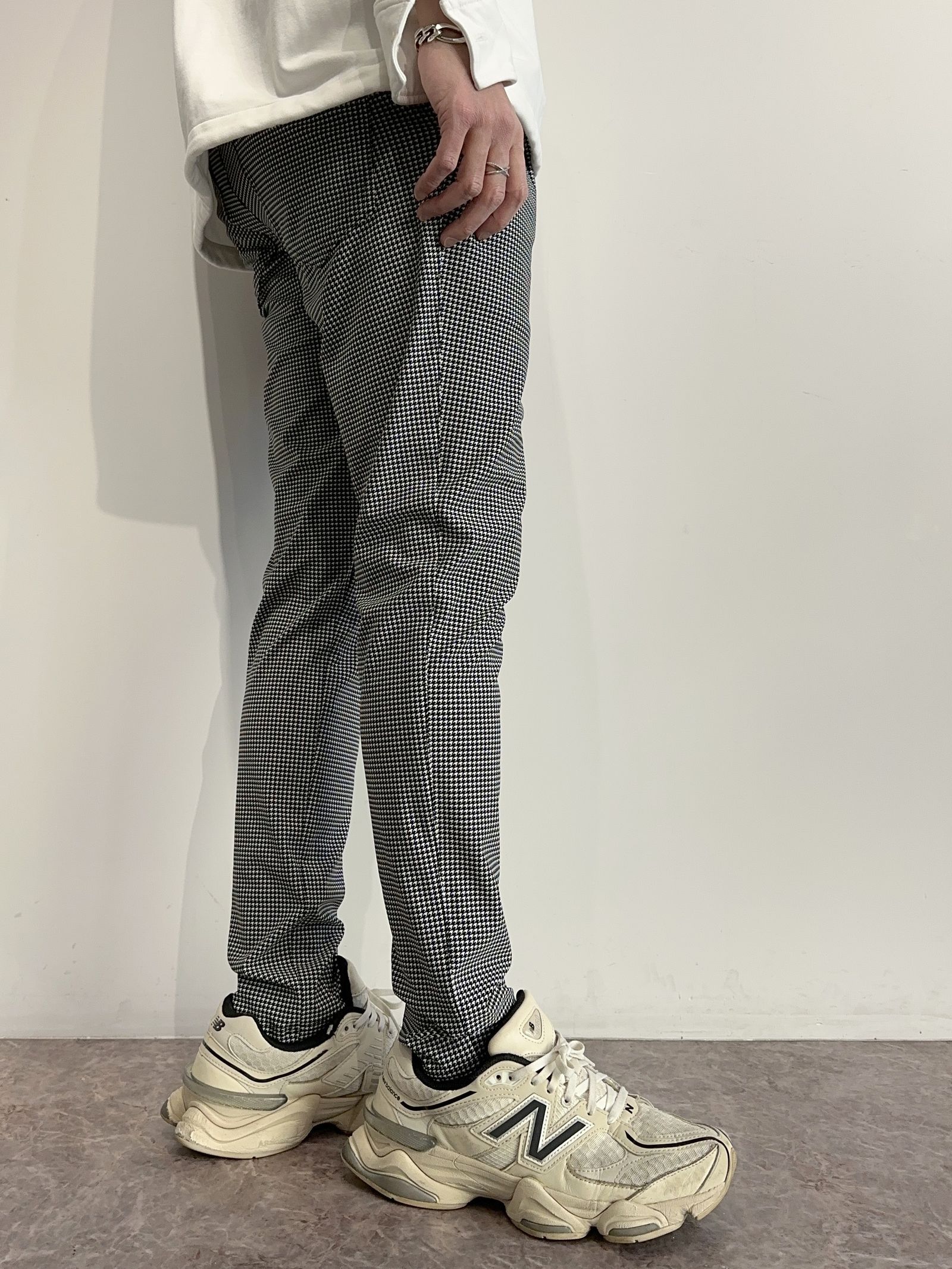 CHRIS EASY TUCK PANTS / RC35-ST-016T / イージータックパンツ / 千鳥柄