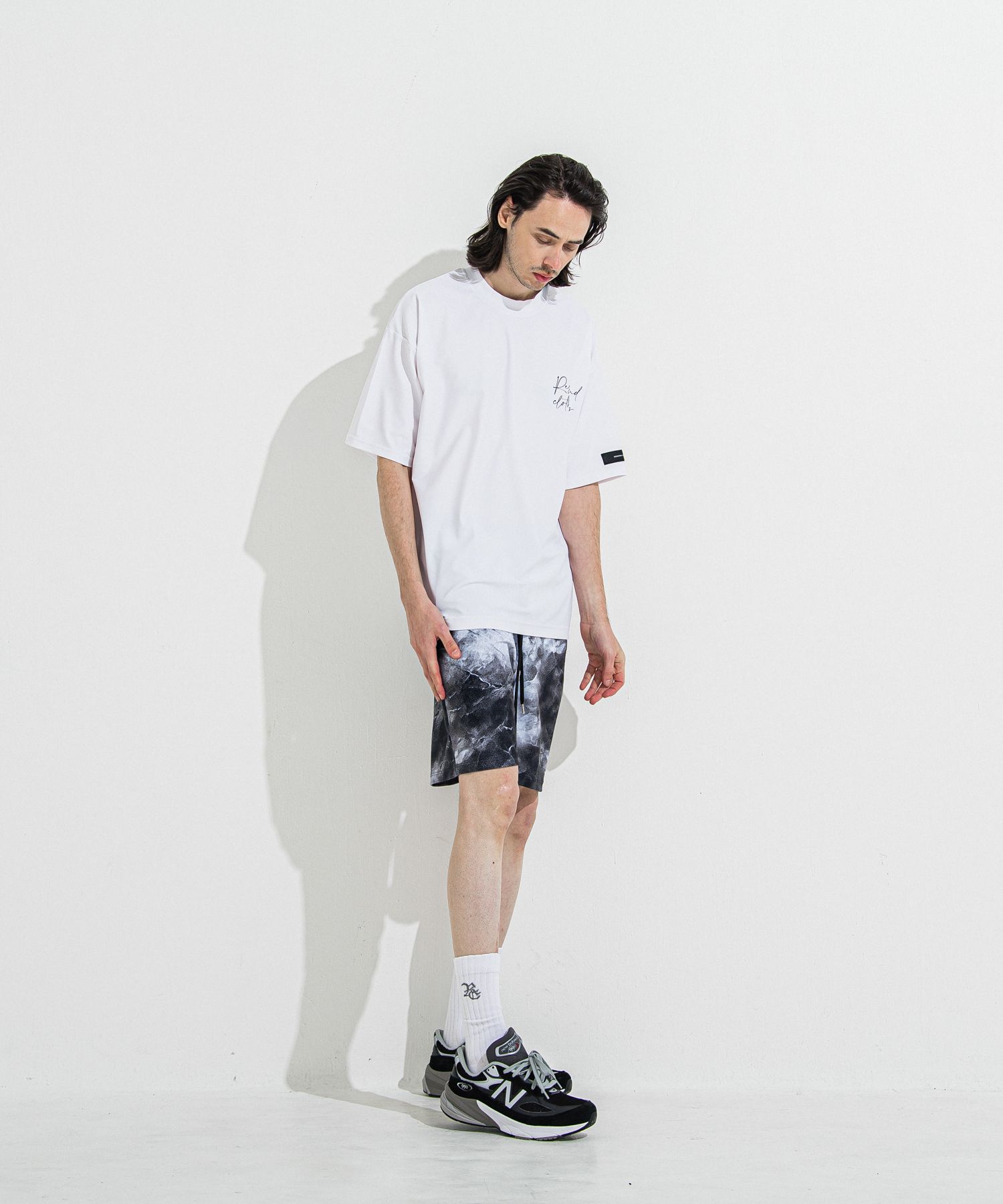 ID RUSH OVER T / RC36-T-011 / バックロゴラッシュガードビッグTシャツ / ホワイト