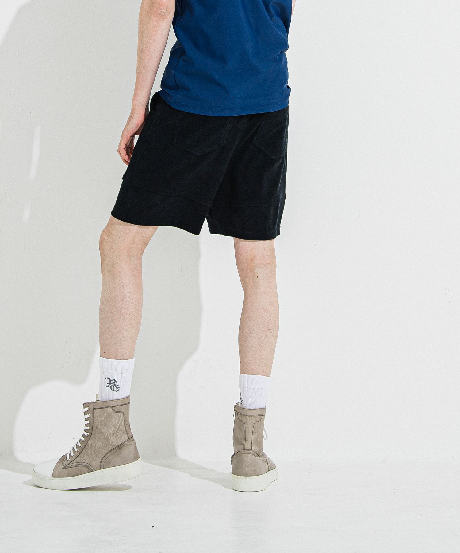 TYLER PILE SHORTS / RC36-HP-001 / パイルラインショーツ / ブラック