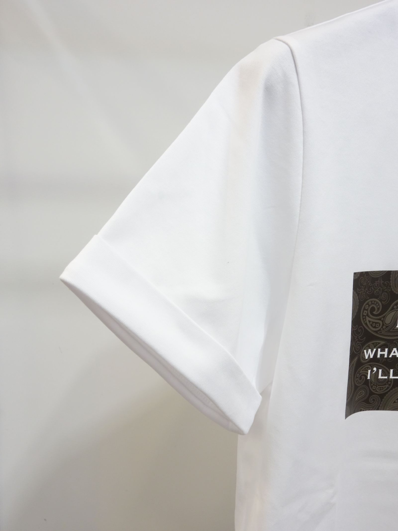 BANDANA BOX ROGO ROLL UP JERSEY TEE / RC19-T-007 / プリントTシャツ
