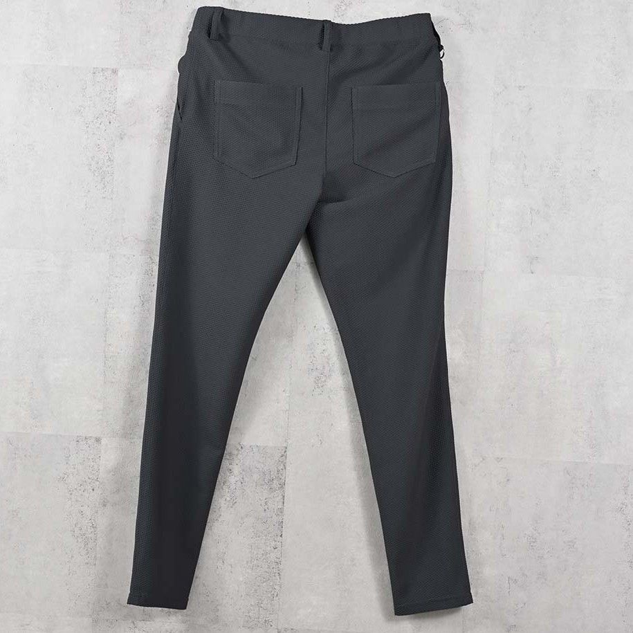 CHRIS EASY TUCK PANTS / RC40-ST-016T / イージータックパンツ / メッシュチャコール (5月中旬入荷予定)