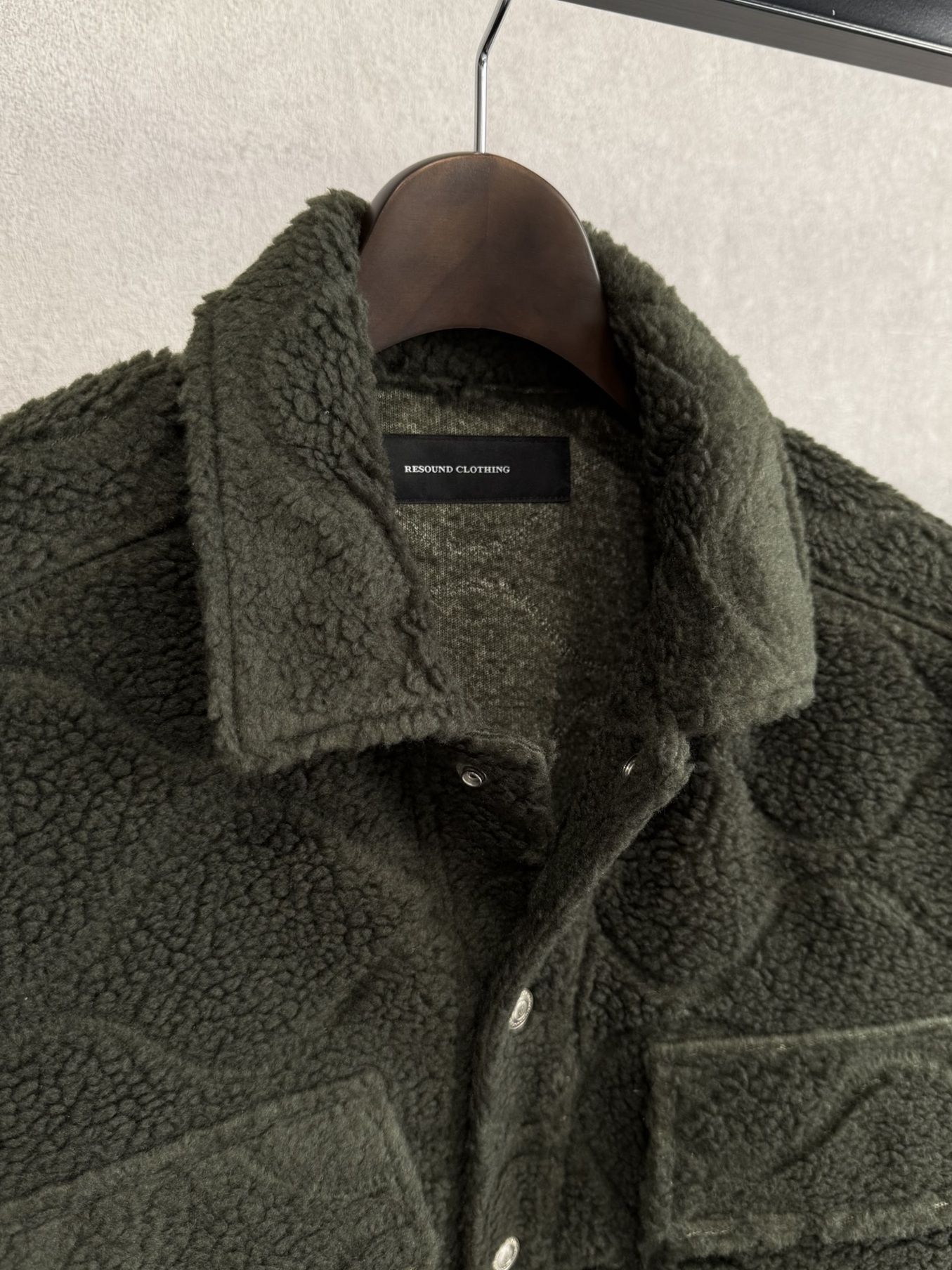 CPO BOA SHIRTS JK / RC38-JK-006 / ボアCPOシャツジャケット / カーキ