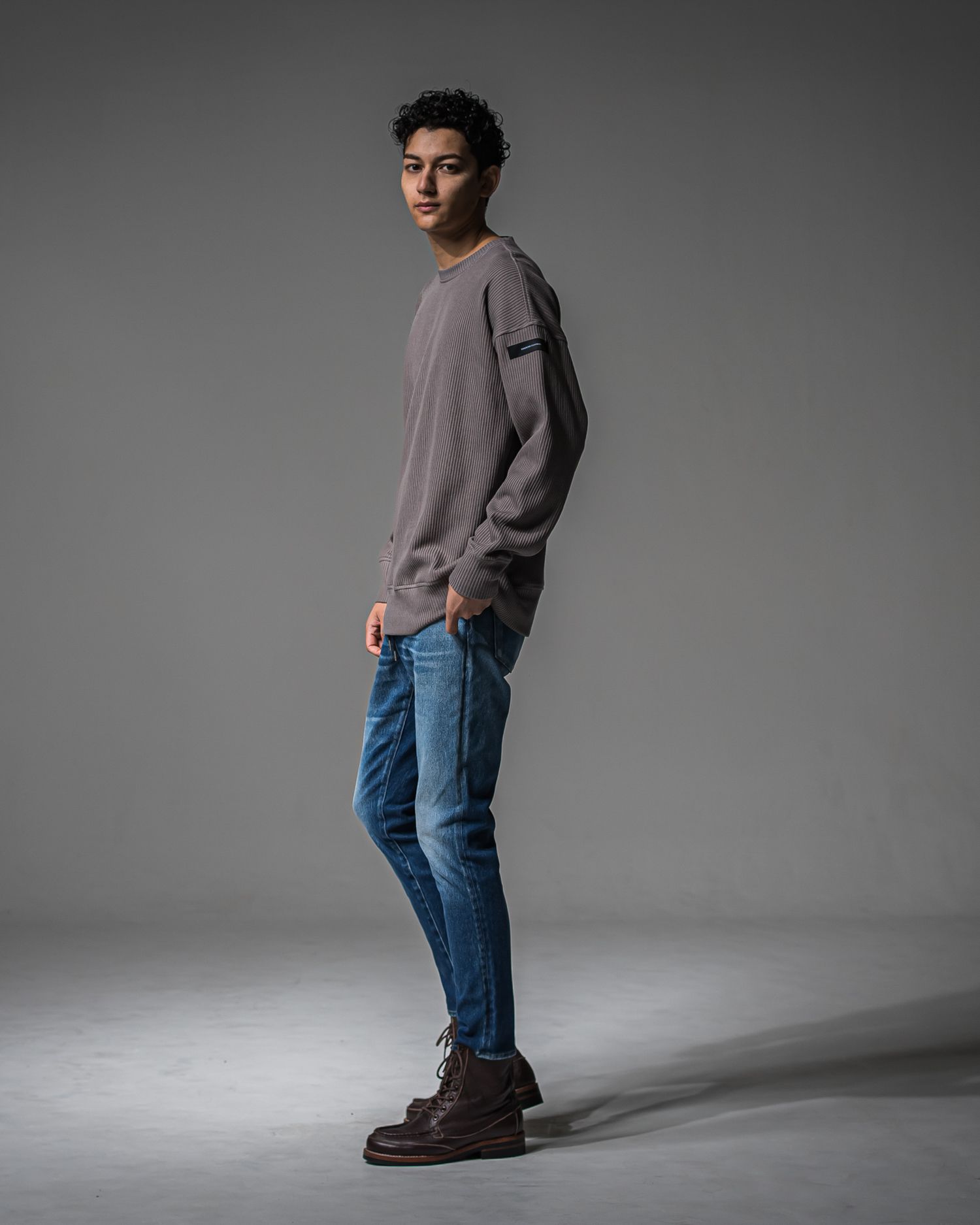 MICK DENIM JERSEY / RC37-ST-020 / デニムジャージテーパードパンツ / ダークインディゴ (9月上旬入荷予定)