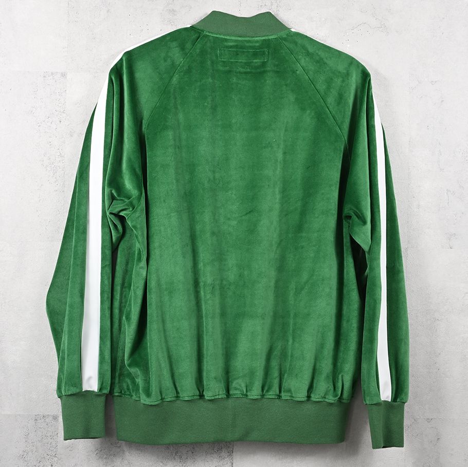 VELOURS VARSITY / RC41-C-005 / ベロアトラックスタジャン / グリーン (9月中旬入荷予定)