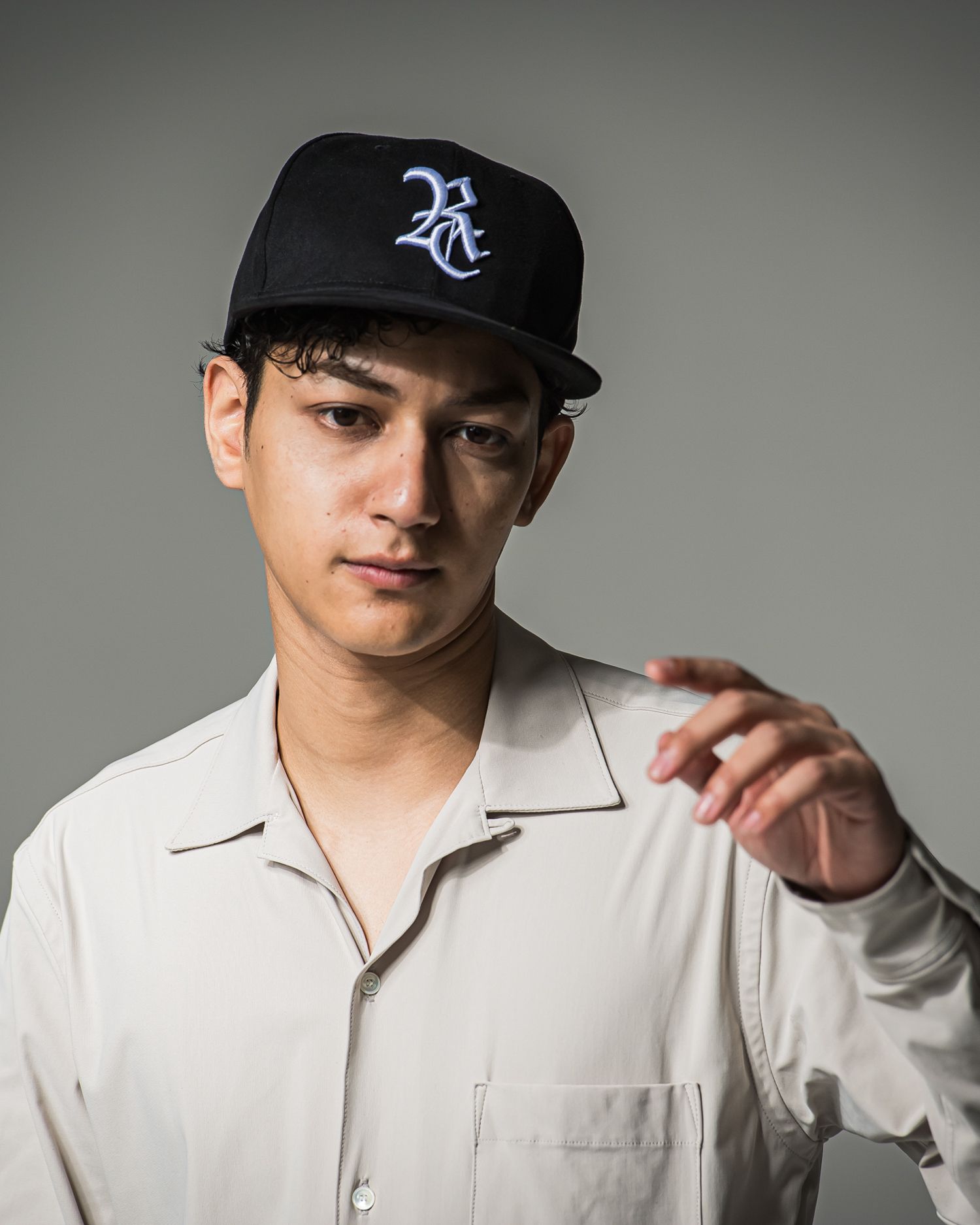 SUEDE RC BB CAP / RC37-CAP-001 / スエードエコレザーべースボールキャップ / ブラック×ホワイト (9月上旬入荷予定)