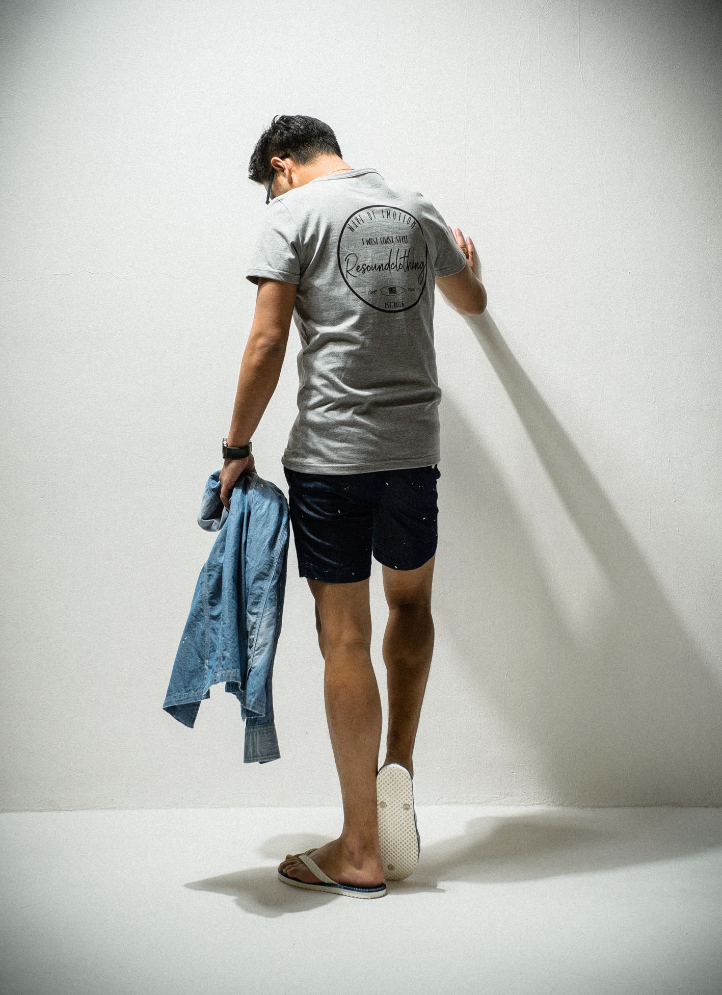 COOLMAX DENIM SHORTS / RC8-HP-014 / クールマックスデニムショーツ / インディゴA
