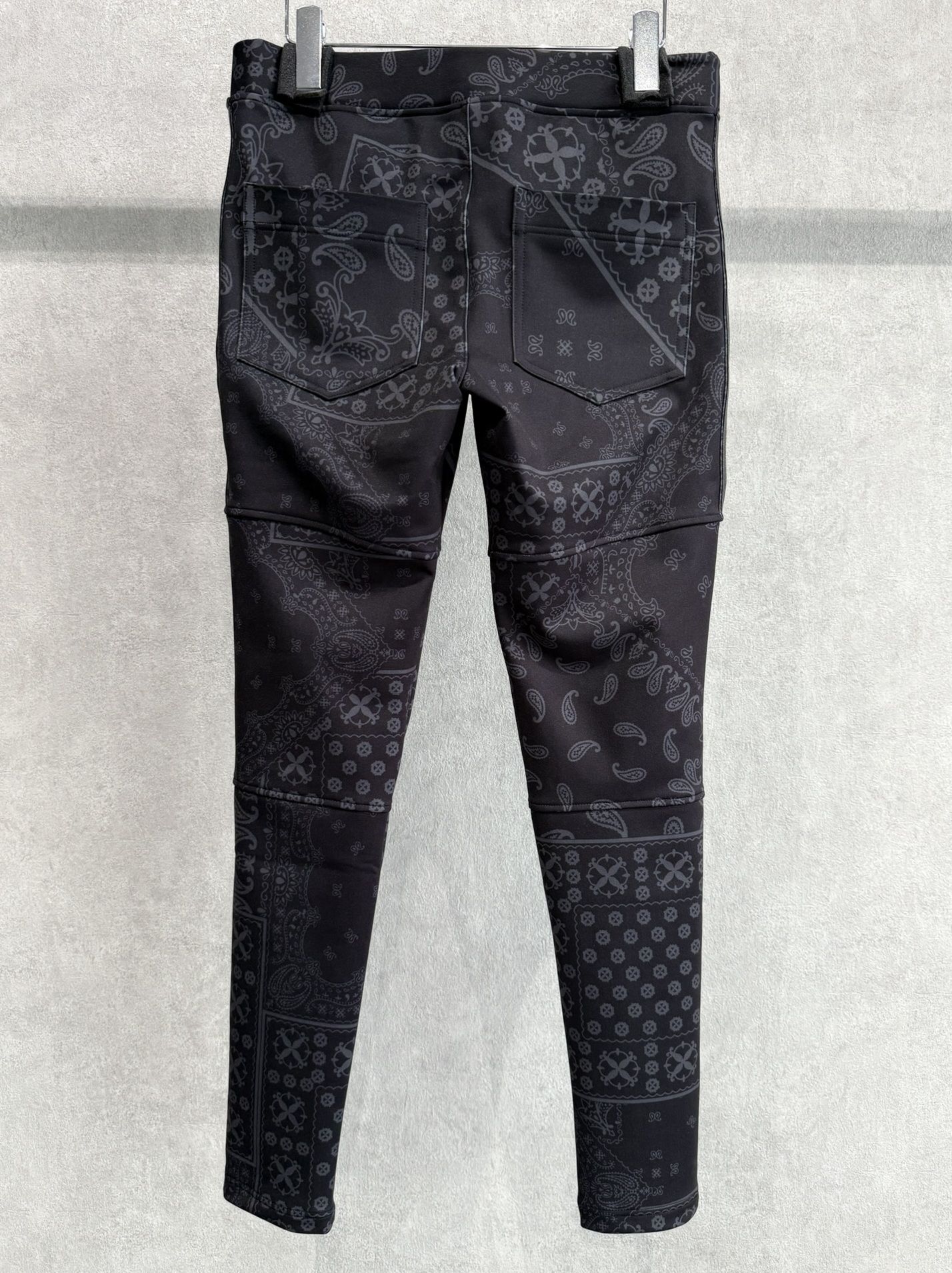 JOHNSON LINE HEAT PT / RC38-ST-009H / 裏起毛ジョンソンラインパンツ / ペイズリーブラック