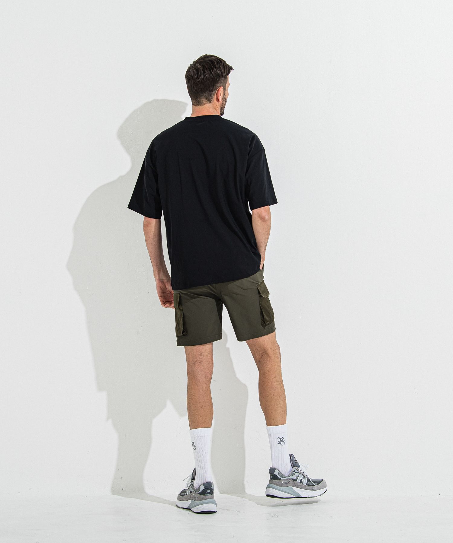 DARRELL CARGO SHORTS / RC36-HP-005 / ナイロンカーゴショーツ / カーキ