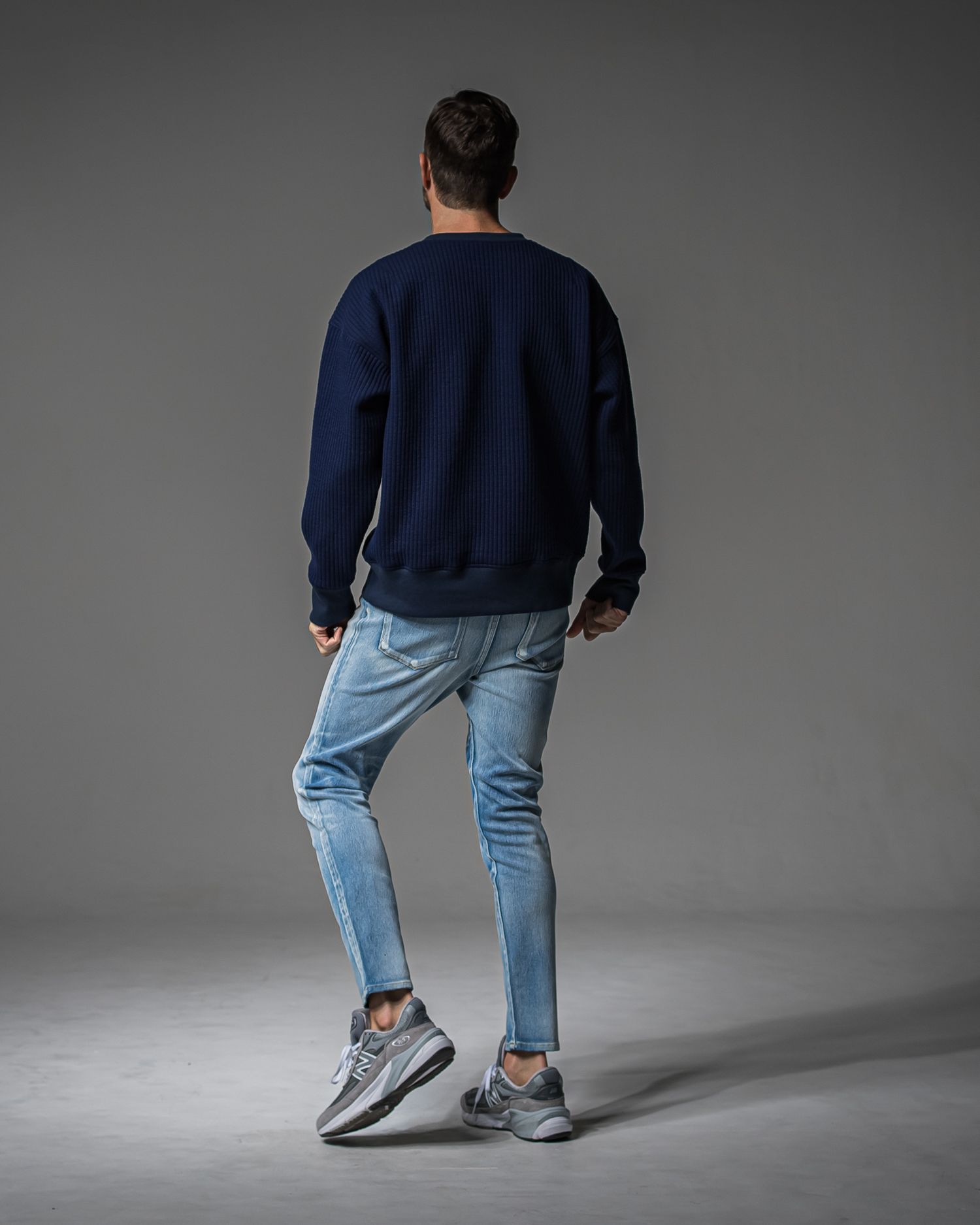 MICK DENIM JERSEY / RC37-ST-020 / デニムジャージテーパードパンツ / ライトインディゴ (9月上旬入荷予定)