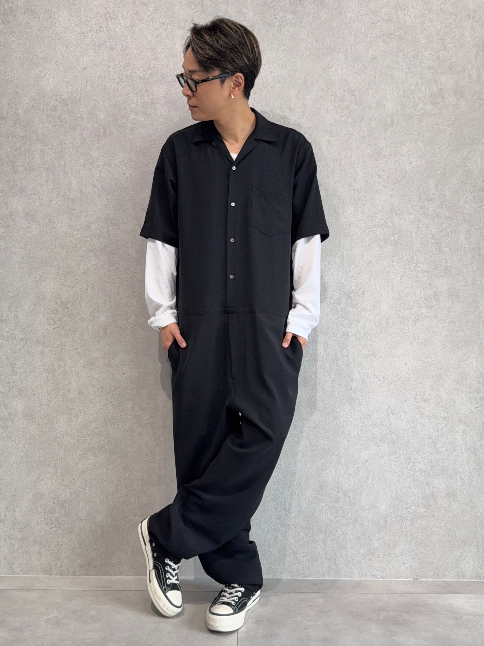 DELAY - RAGE TWILL HALF ALL IN ONE / DP1-TN-001 / 半袖シャツ