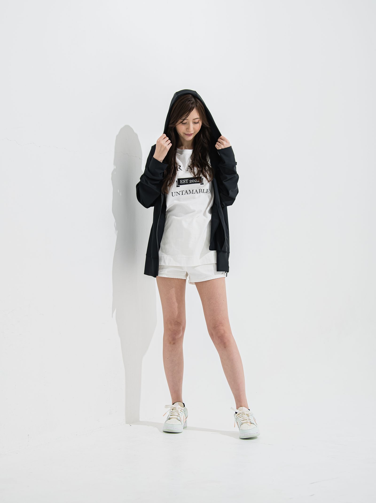 RUSH ZIP HOODIE / OR2-C-002 / ラッシュガードジップパーカー / ブラック (6月中旬入荷予定)