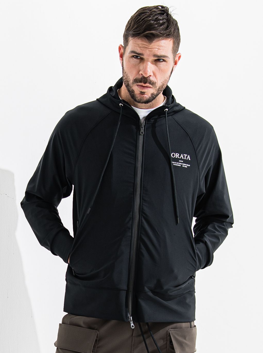 ORATA - RUSH ZIP HOODIE / OR2-C-002 / ラッシュガードジップ