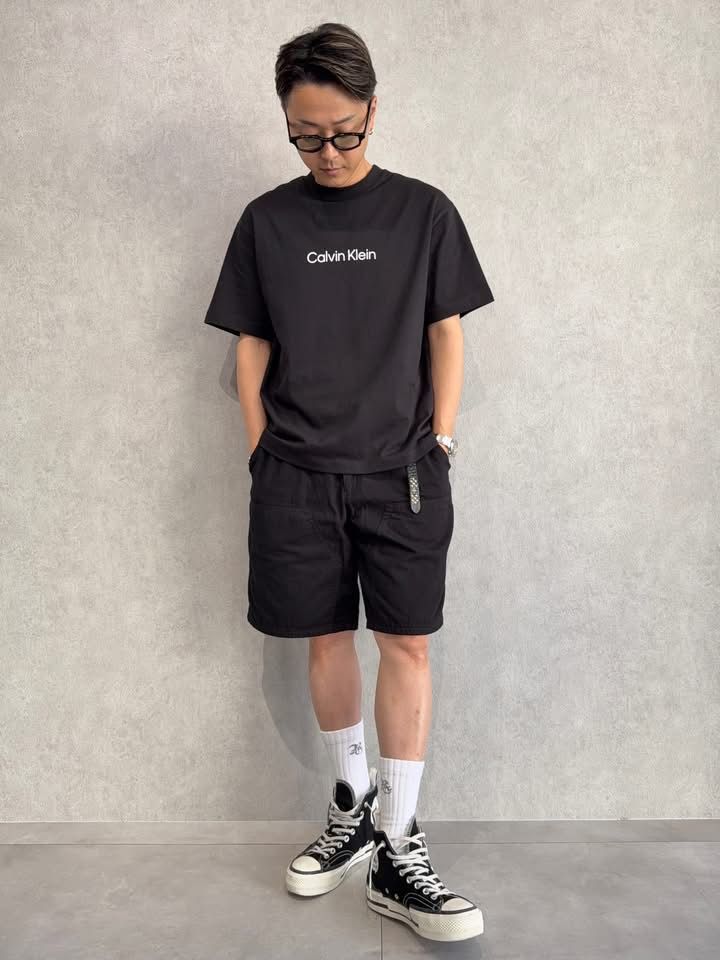 【Calvin Klein】定番ロゴTシャツ×【RESOUND】新作ダブルニーデニム