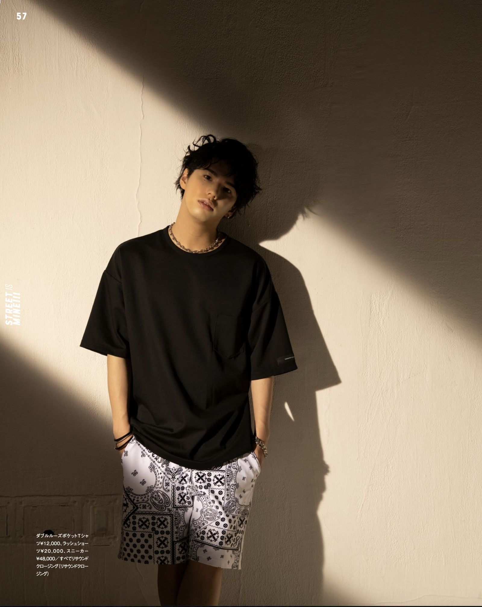 【RUDO掲載】 DOUBLE LOOSE POCKET TEE / RC20-T-008 / ビッグTシャツ
