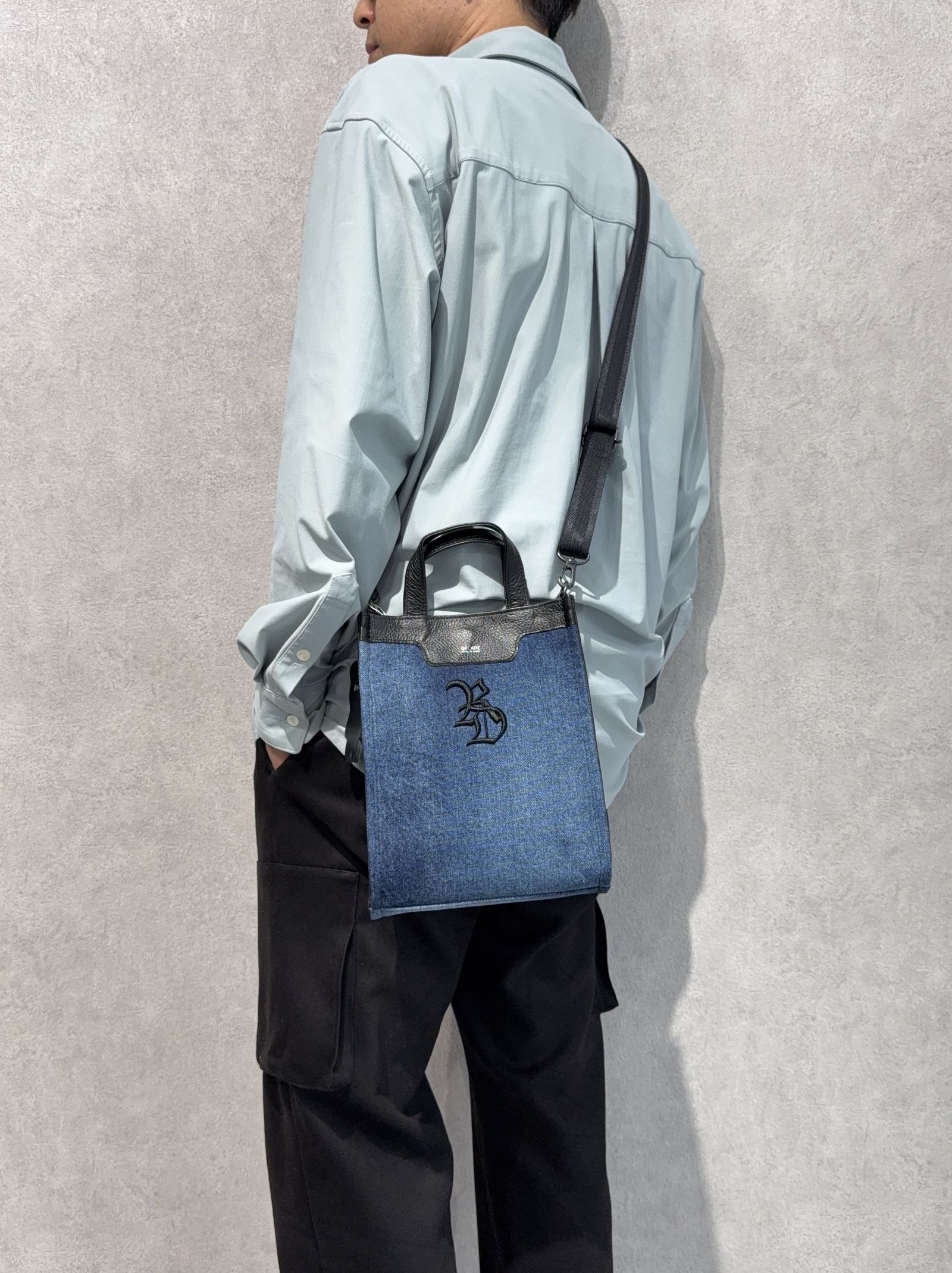 DENIM MINI TOTE BAG / RC40-BAG-001RD / デニムミニトートショルダーバッグ / デニム