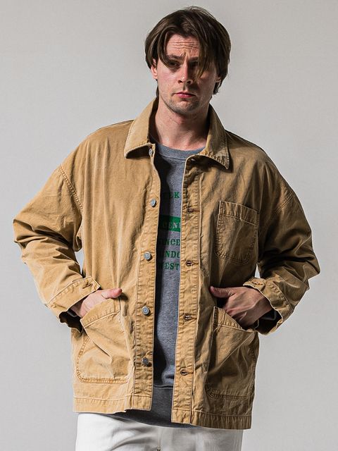 RC CAVER ALL / RC39-JK-004 / デニムカバーオール / ダックブラウン (3月中旬入荷予定)