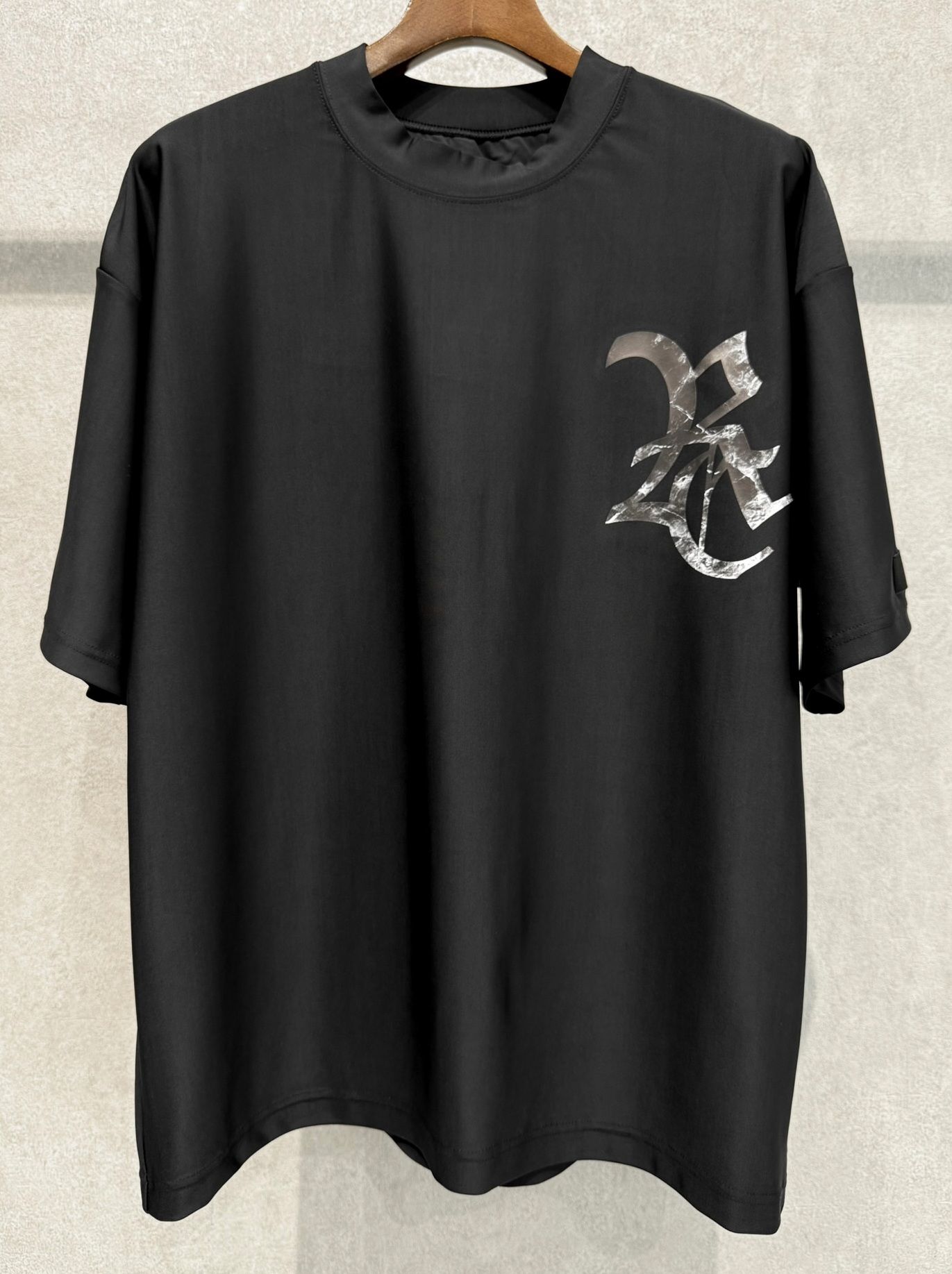 RC RUSH OVER T / RC40-T-009 / RCロゴラッシュガードビッグTシャツ / ブラック×ブラック