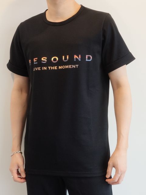 BEACH ROGO ROLL UP JERSEY TEE / RC23-T-004 / ロゴプリントTシャツ