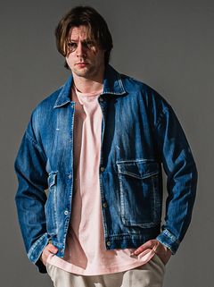 LDENIM AG FLIGHT JACKET / RC41-JK-001 / デニムフライトジャケット / ダークインディゴ (8月中旬入荷予定)