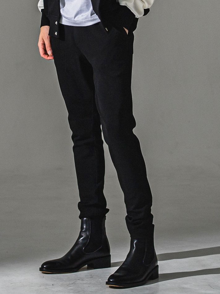 CHRIS EASY BLISTER TUCK PANTS / RC41-ST-016T / イージータックパンツ / ブリスターブラック (7月下旬入荷予定)