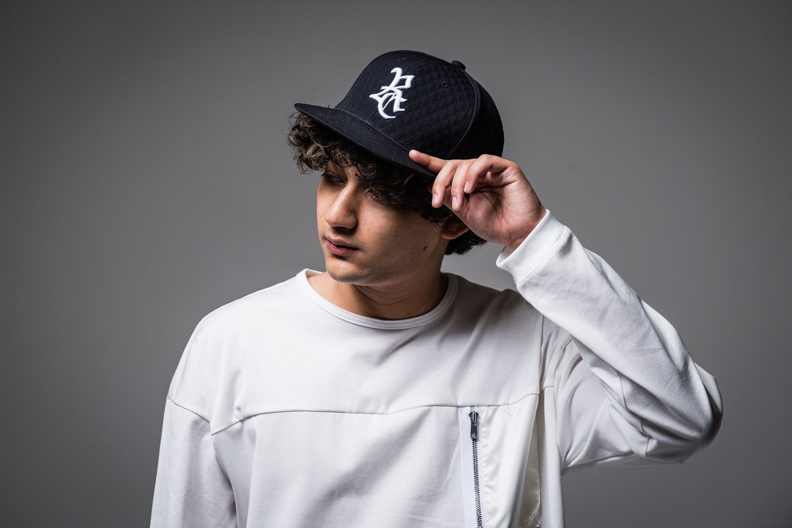 QUIT RC BB CAP / RC25-CAP-001 / ベースボールキャップ / ブラック×ホワイト