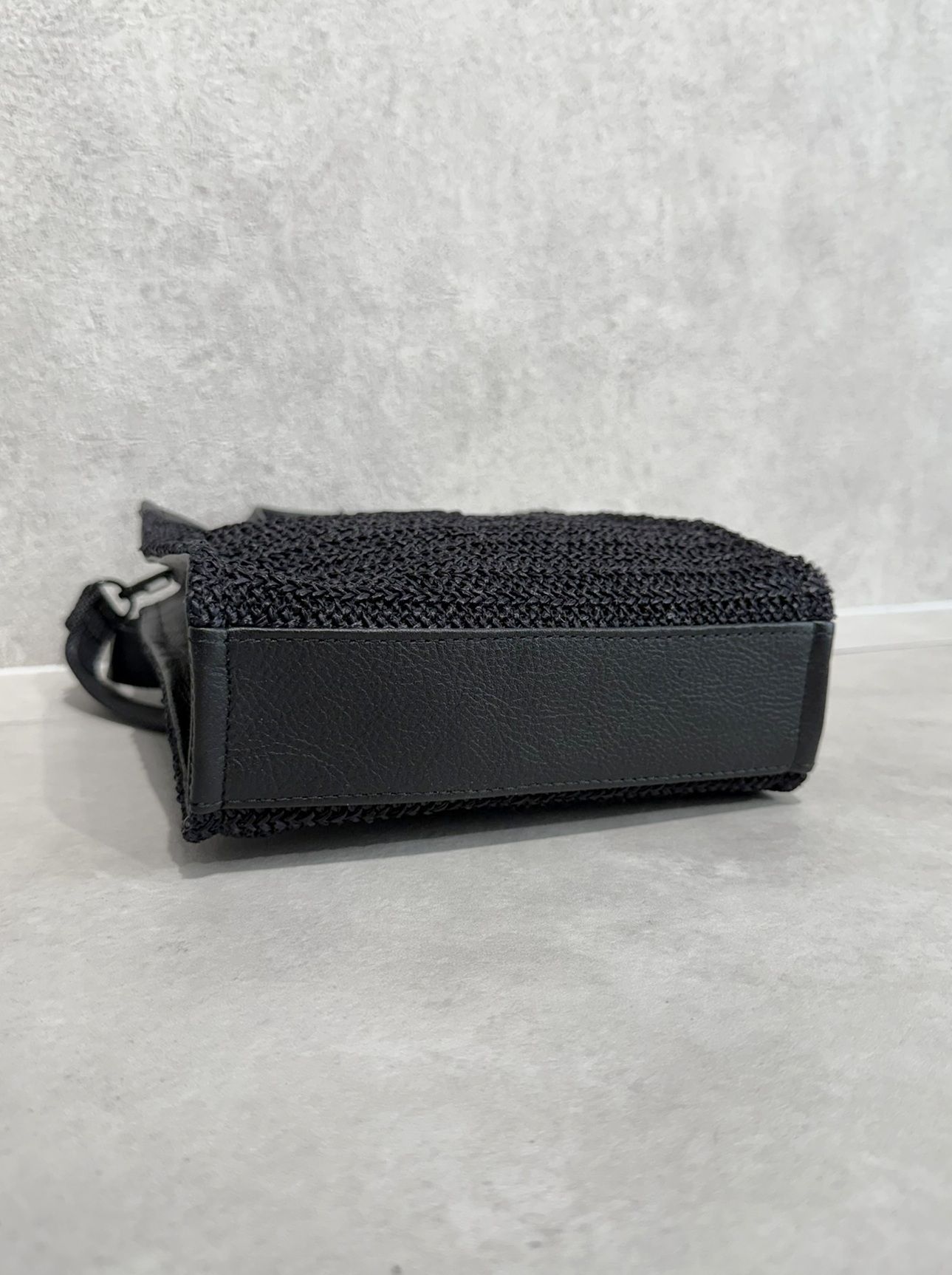 MESH MINI TOTE BAG / RC36-BAG-001RD / メッシュミニショルダートート / ブラック