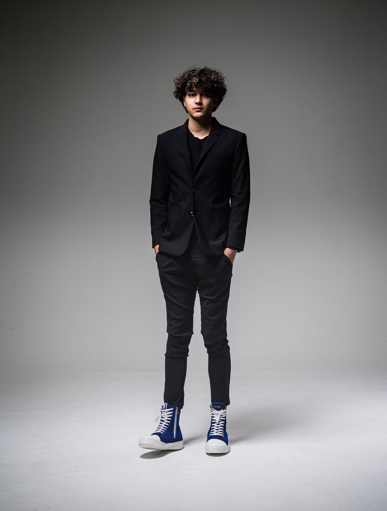 RIP ALBERT JACKET / RC25-JK-002 / リップルテーラードジャケット / ブラック