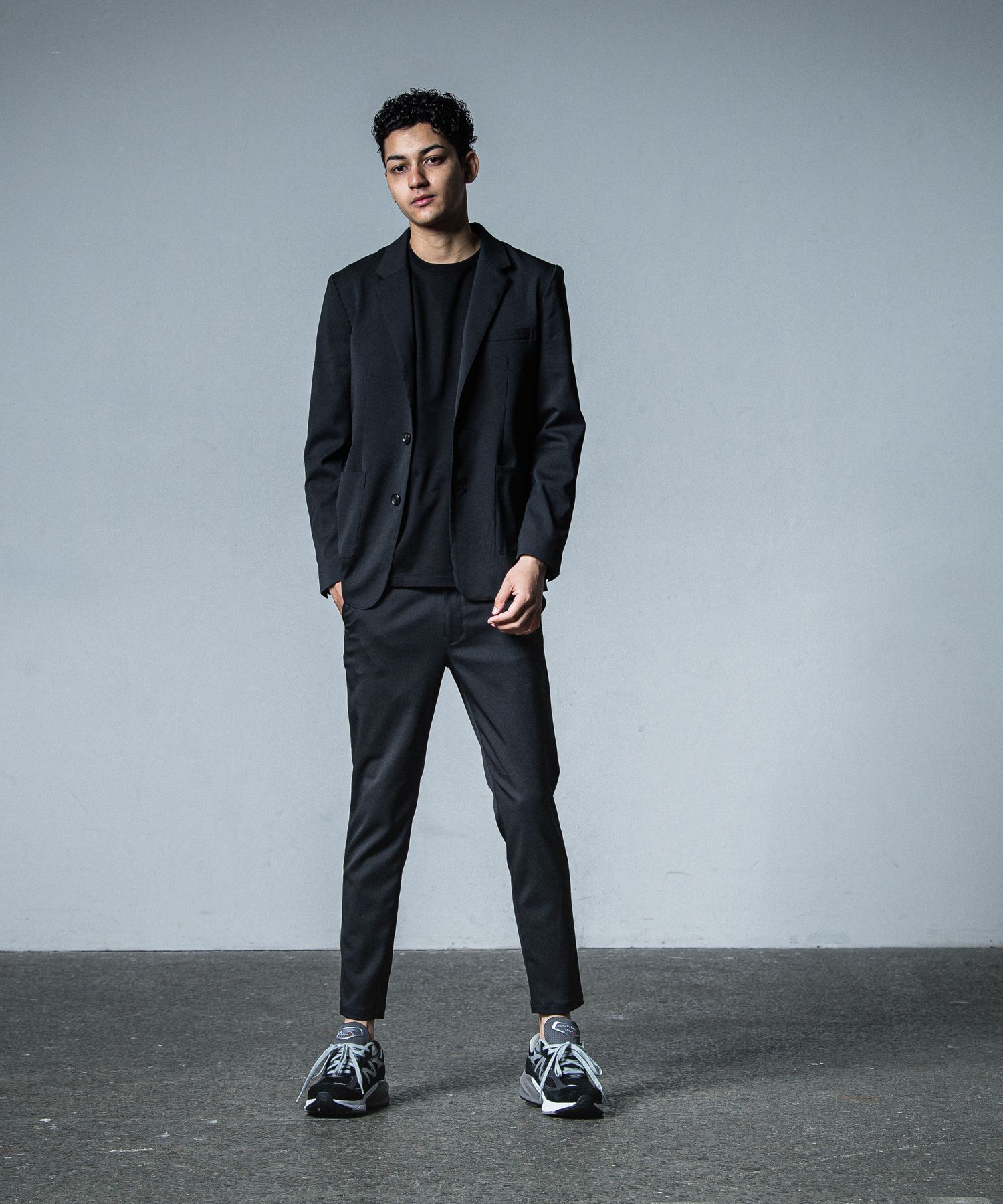 PAT TIGHT EASY PANTS / RC33-ST-037BN / イージーパンツ / ブラック