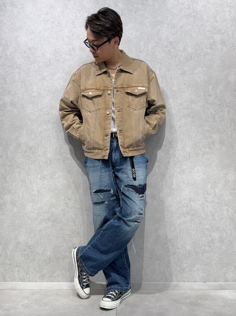 Calvin Klein×RESOUND新作で王道アメカジコーデ