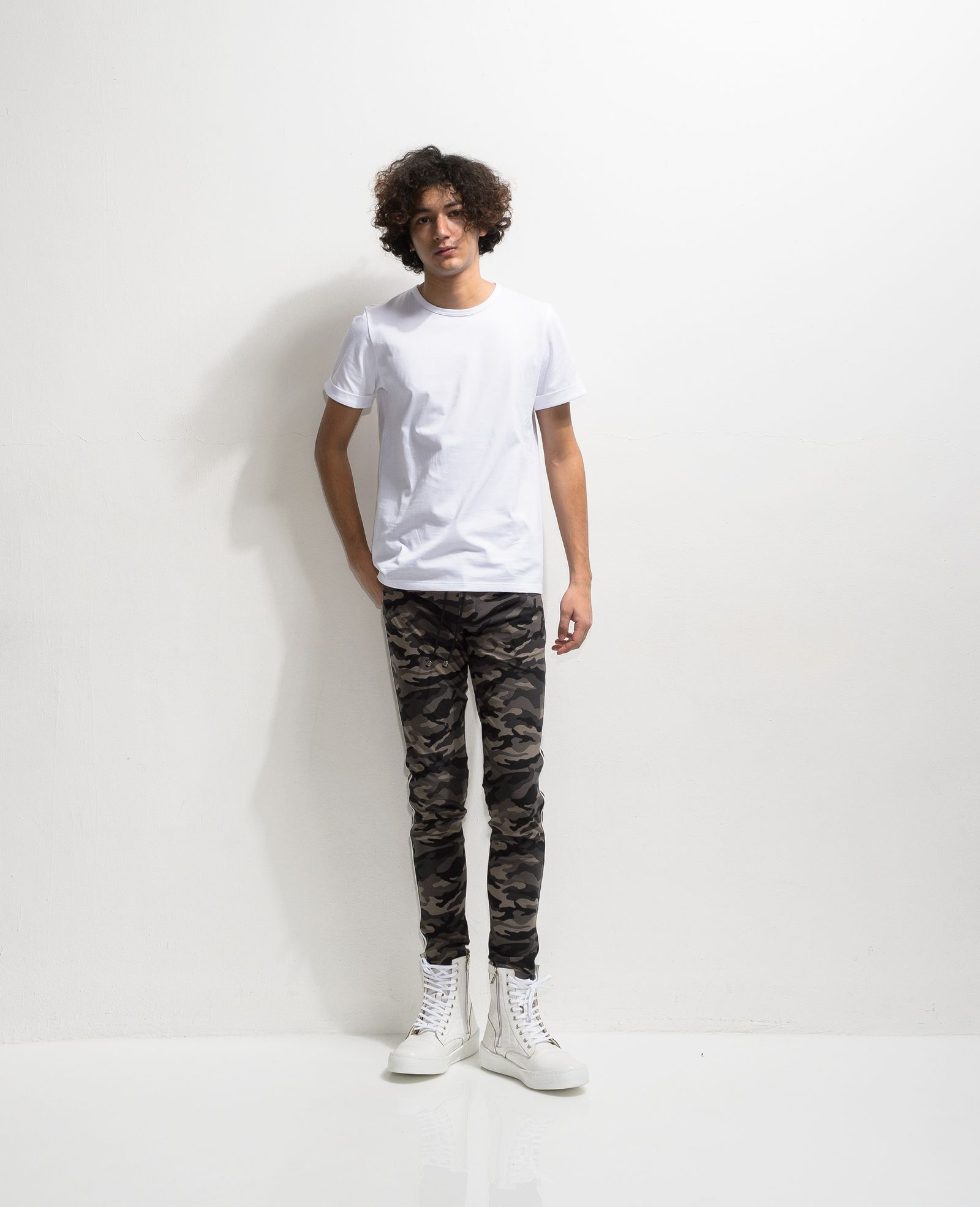 ROLL UP JERSEY TEE / RC20-T-001 / 無地Tシャツ
