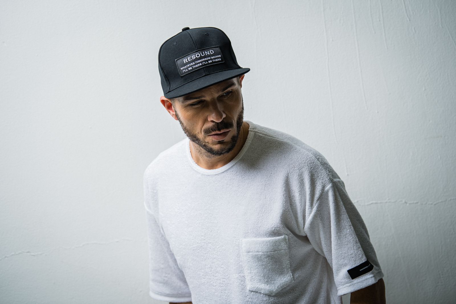 JERSEY BB CAP / RC27-CAP-001 / ジャージベースボールキャップ / ワッペンブラック