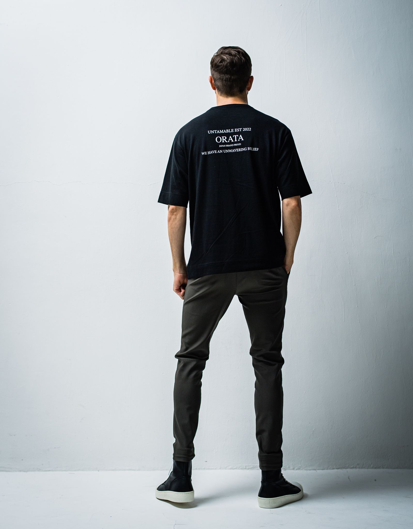 VINTAGE CREW T / OR1-T-003 / プリントTシャツ / ブラック