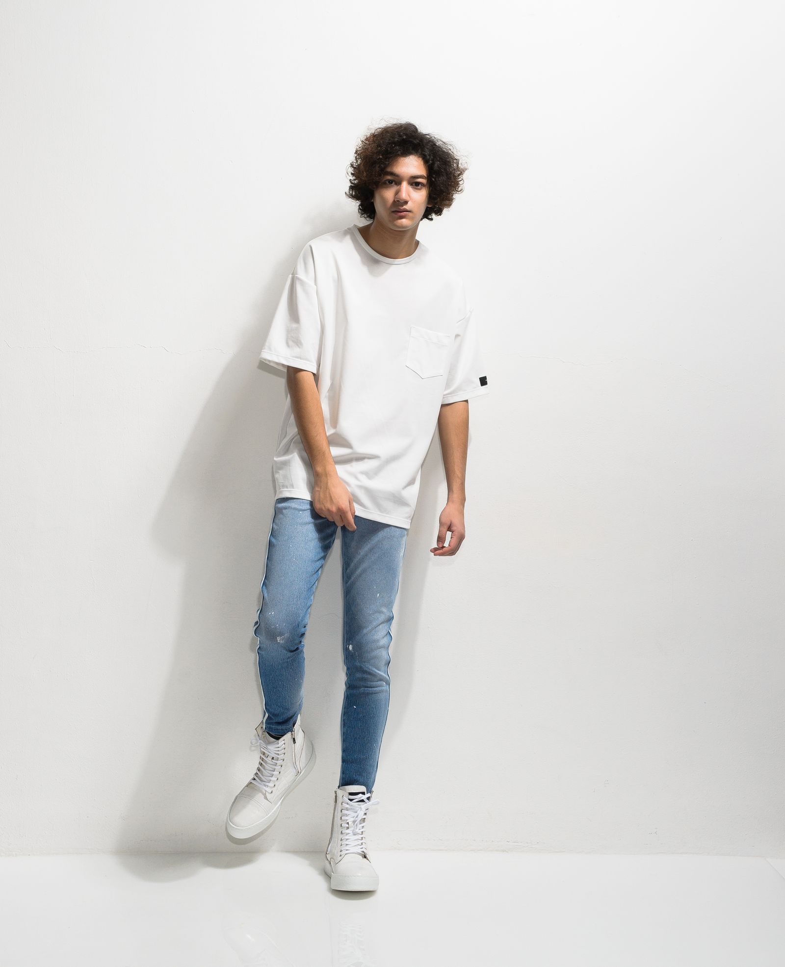 DOUBLE LOOSE POCKET TEE / RC20-T-008 / ビッグTシャツ