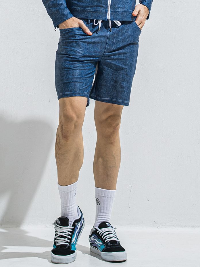 RUSH SHORTS / RC40-HP-003 / ラッシュガードデニムショーツ / ダークインディゴ (5月下旬入荷予定)