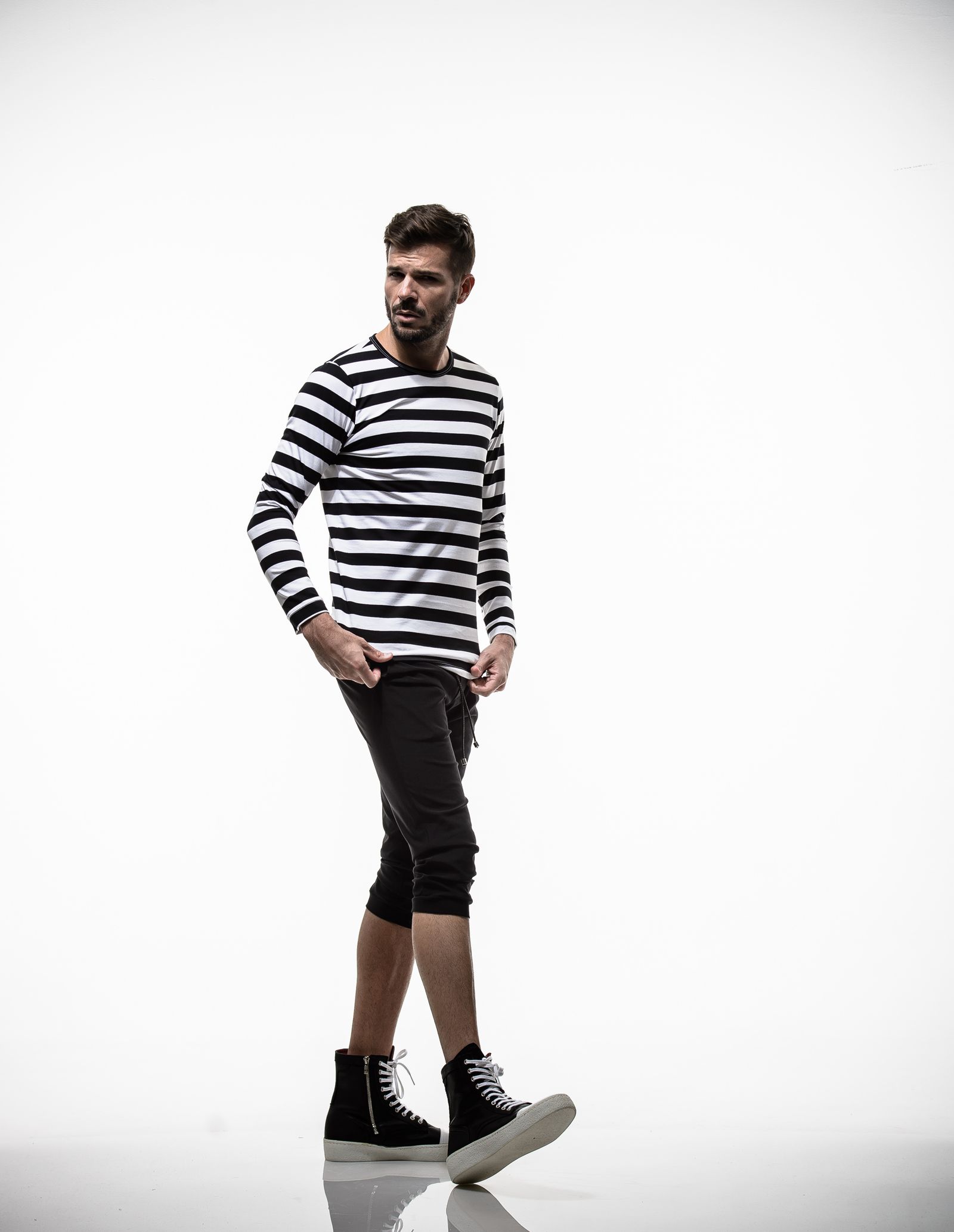 JERSEY LONG TEE / RC19-T-001 / ボーダーロングスリーブTシャツ