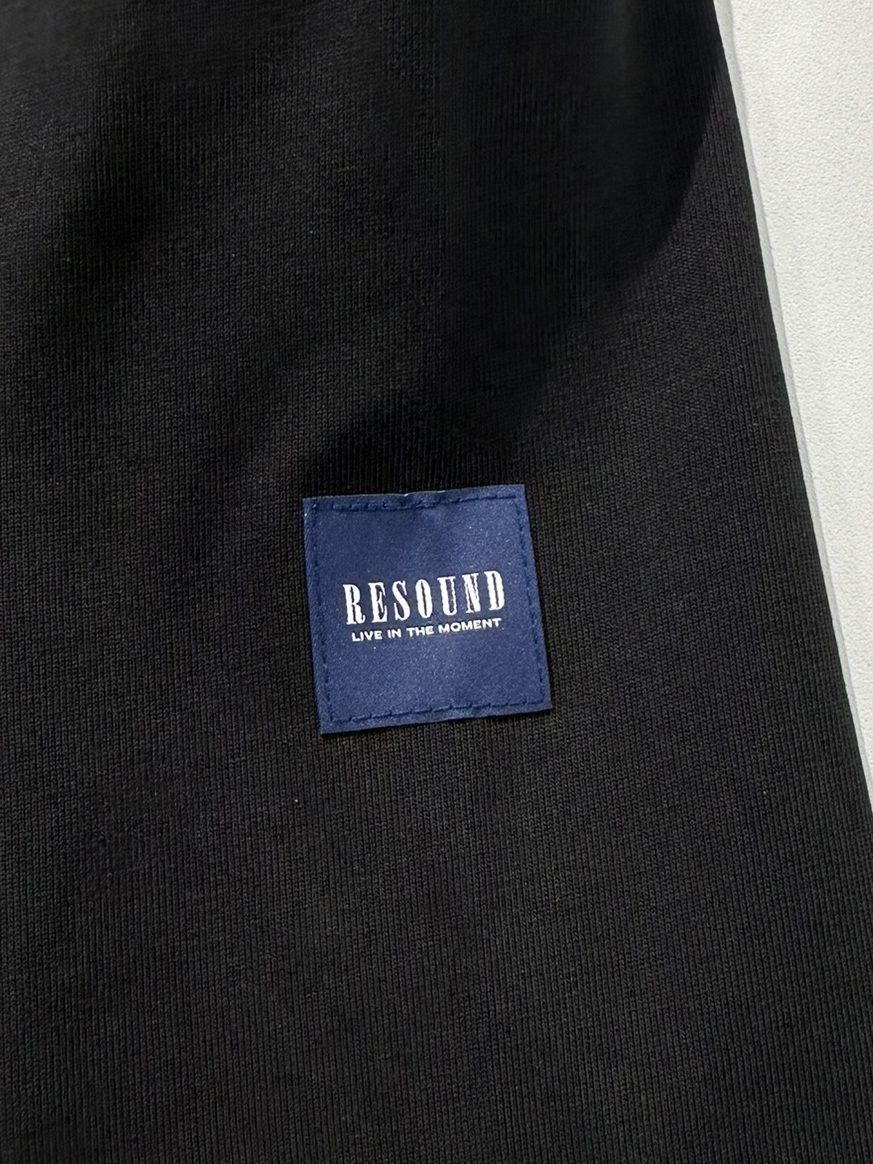 LONG SLEEVE TEE / RC35-T-008 / 無地長袖Tシャツ / ブラック