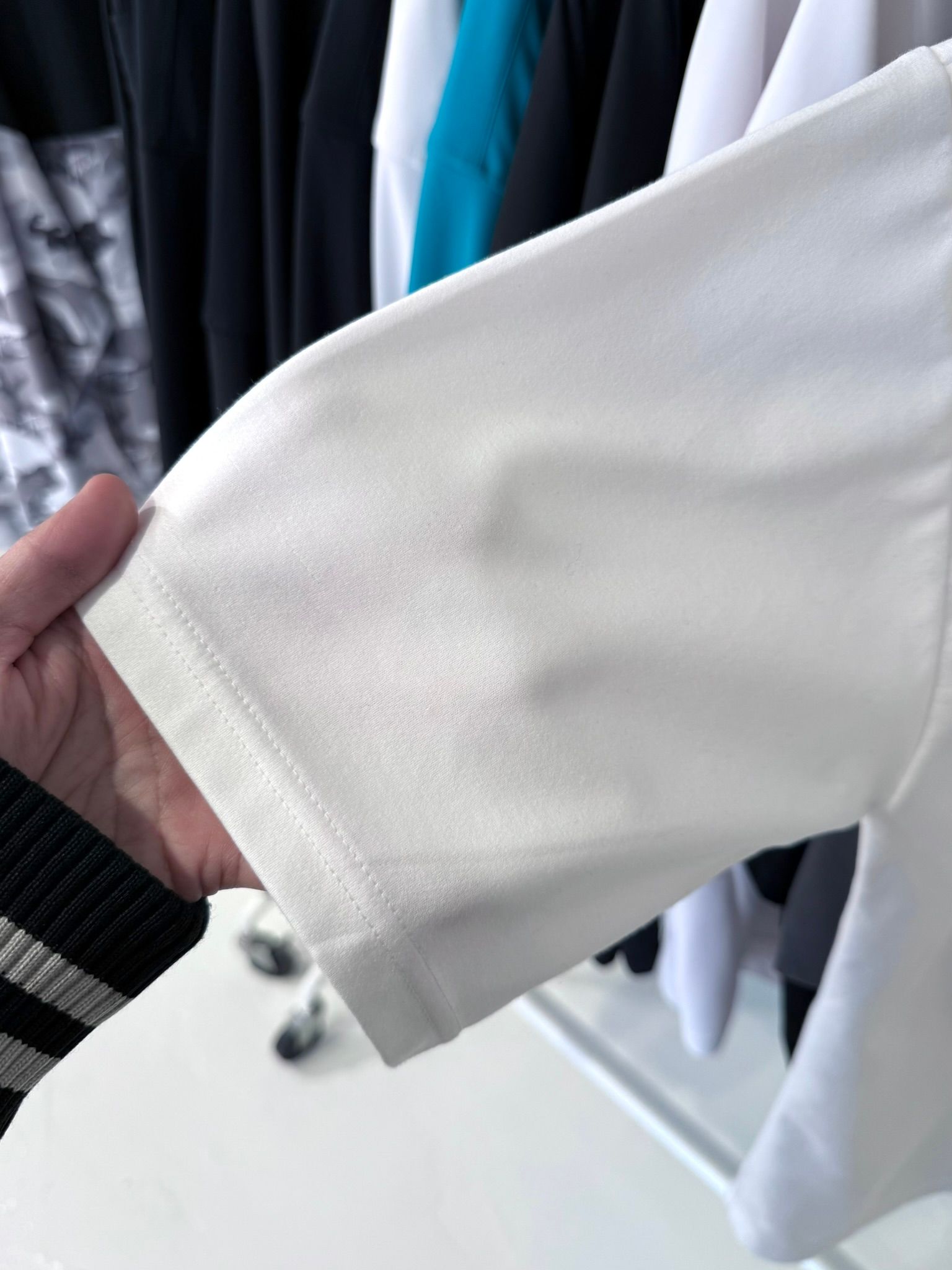 REV MESH OVER TEE / RC40-T-004 / メッシュビッグTシャツ / ホワイト (6月中旬入荷予定)